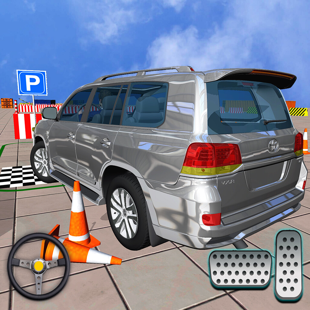 ArtStation - Prado Car Parking Games Sim : Renders : Icon