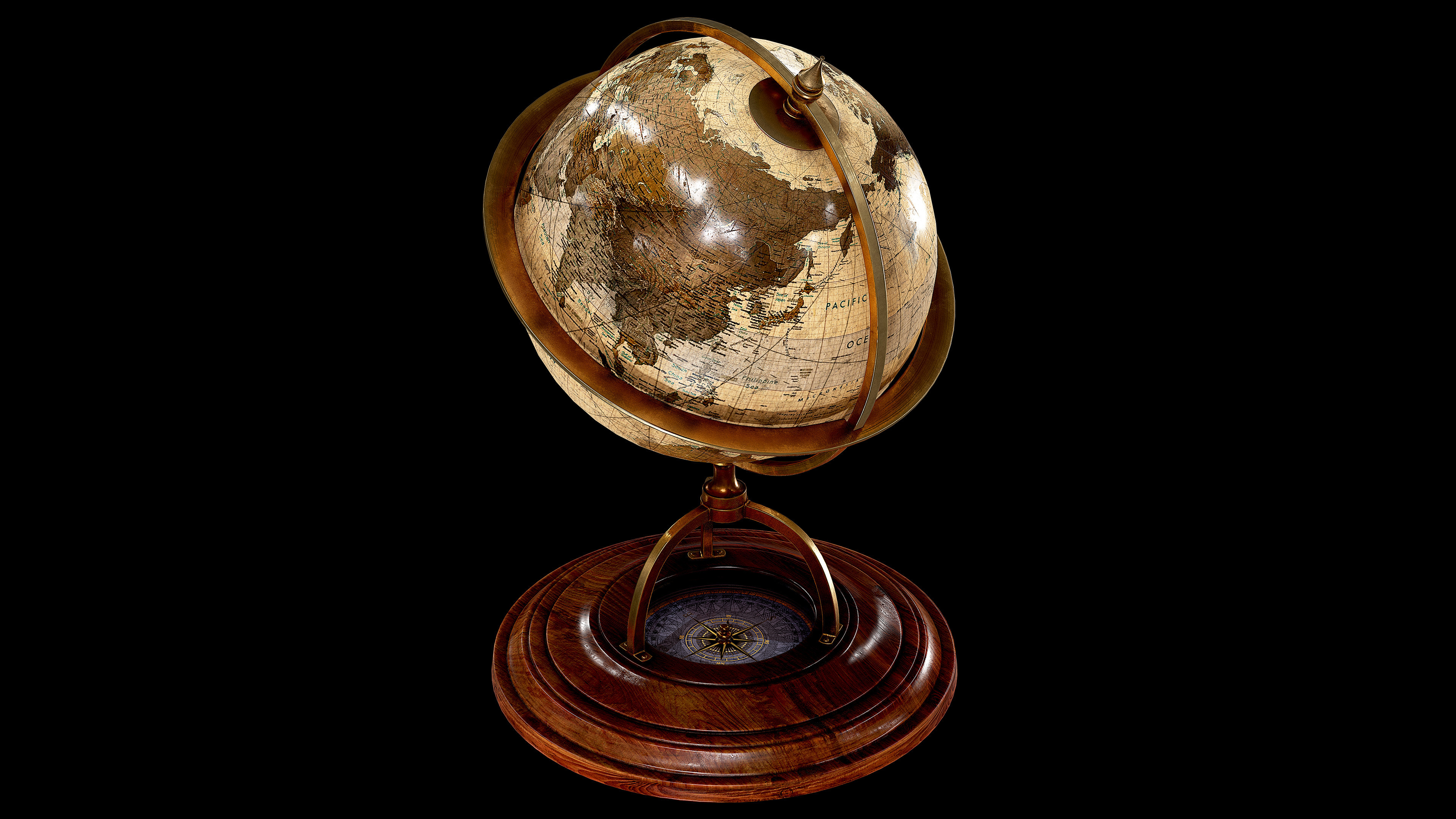 Vintage Globe Model / Cosmos by Leartes

https://www.artstation.com/artwork/6802ON