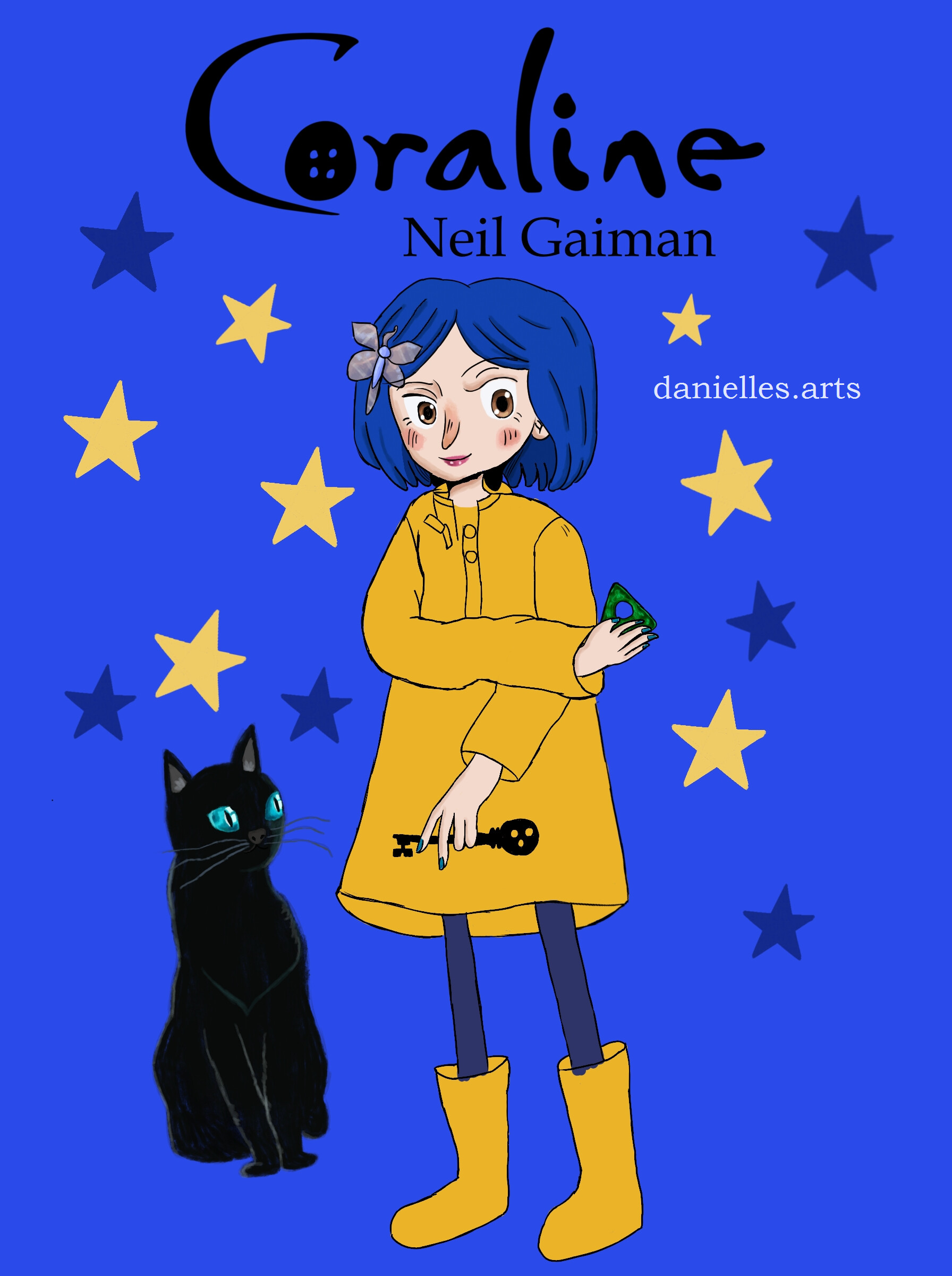 ArtStation Coraline Book Cover