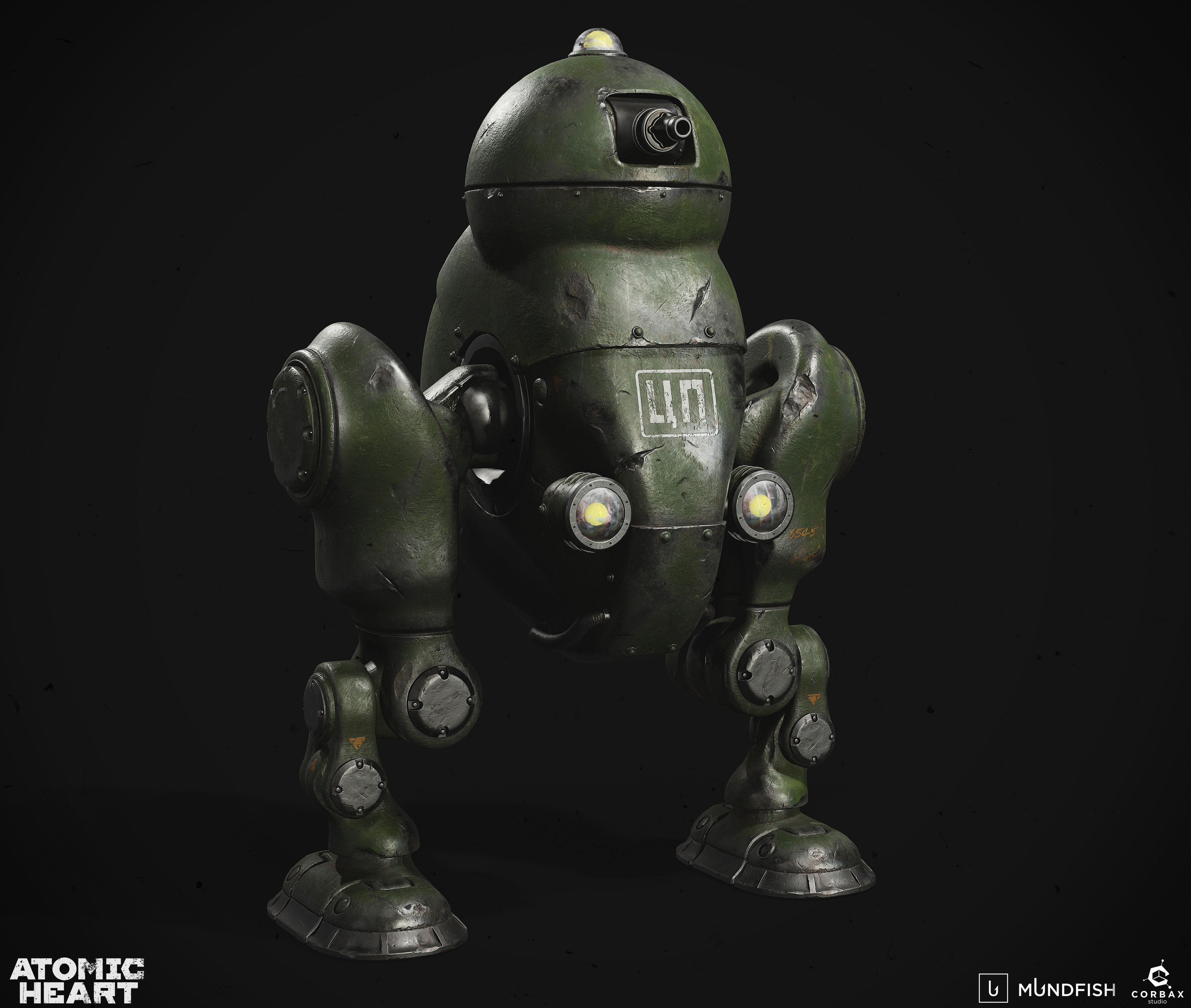 ArtStation - Robot from atomic heart