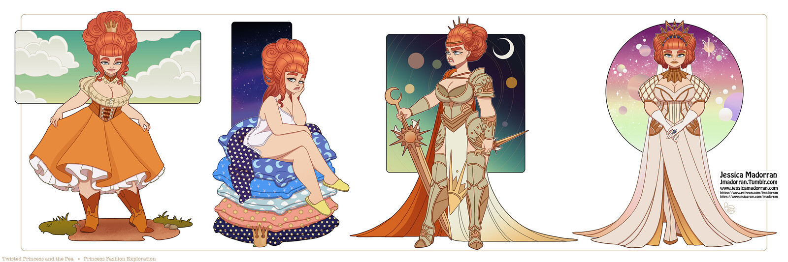 March 2023 Patreon - Twisted Princess and the Pea Fashion Exploration