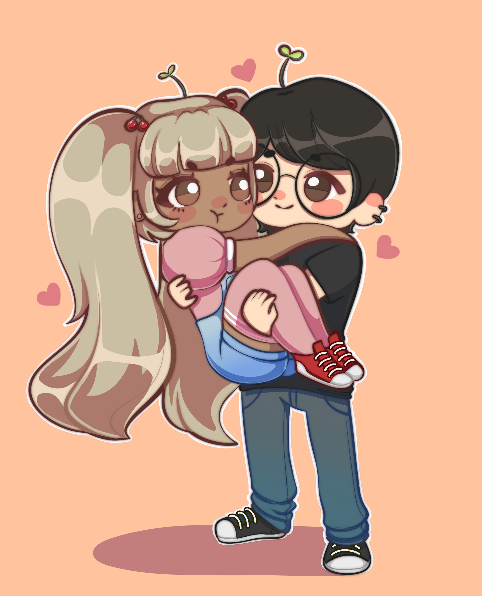 ArtStation Chibi Couple