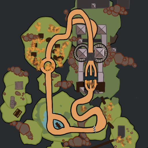 Nimbus Tower mini map.