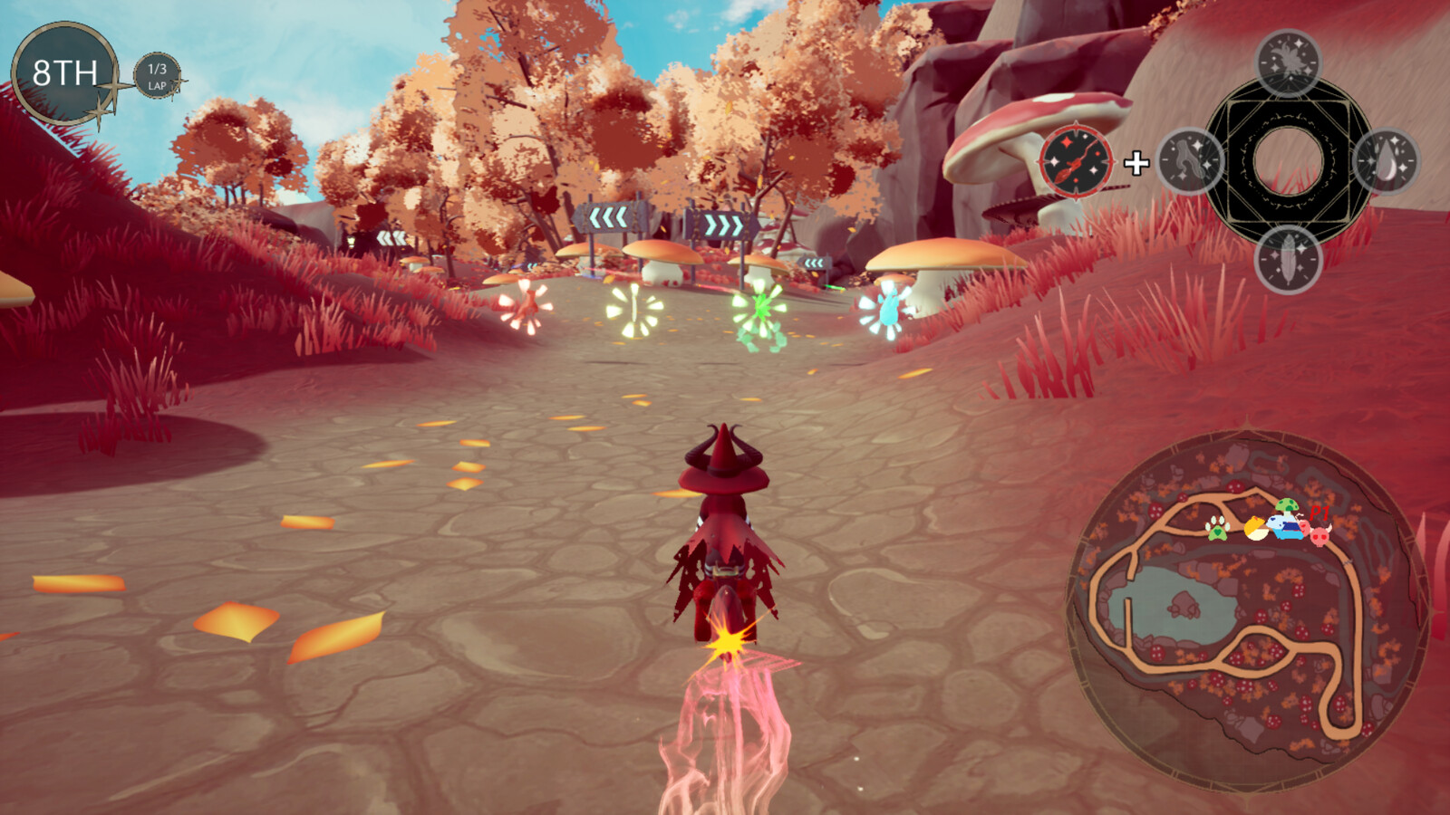 Shroom Shire in-game screenshot.