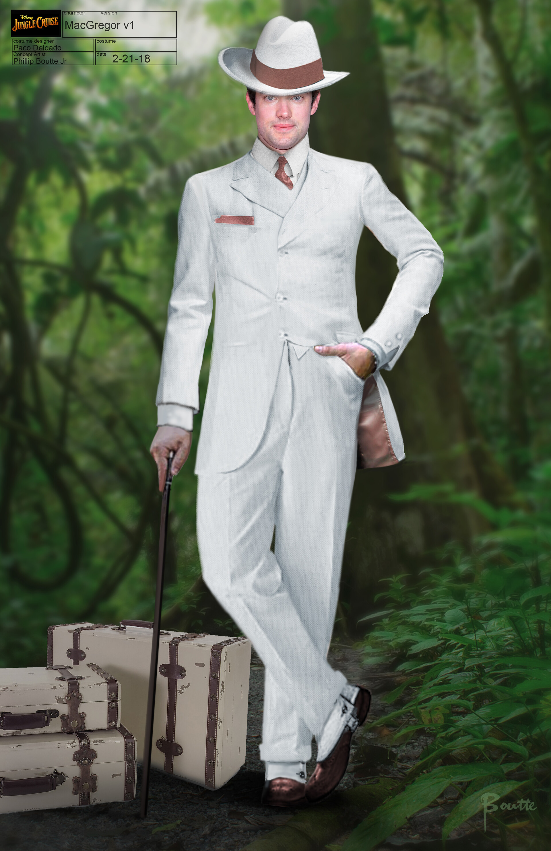 ArtStation Jungle Cruise McGregor Haughton