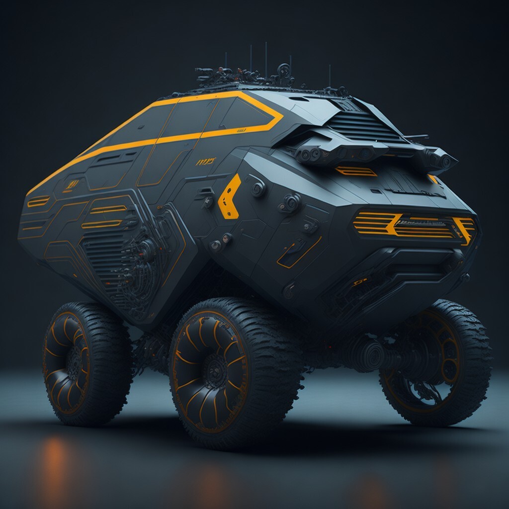 ArtStation - Sci-fi Lada Vesta (Future)