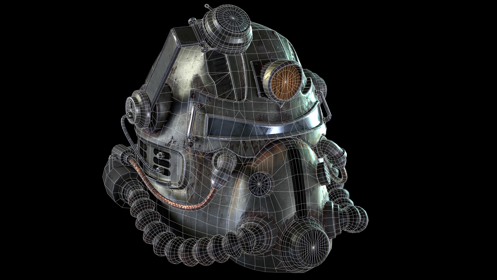 ArtStation FALLOUT 76 Helmet T51 FANART