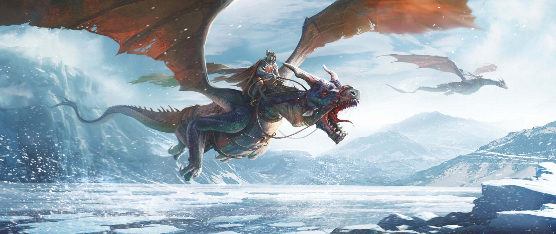 ArtStation - DRAGON RIDER | concept art