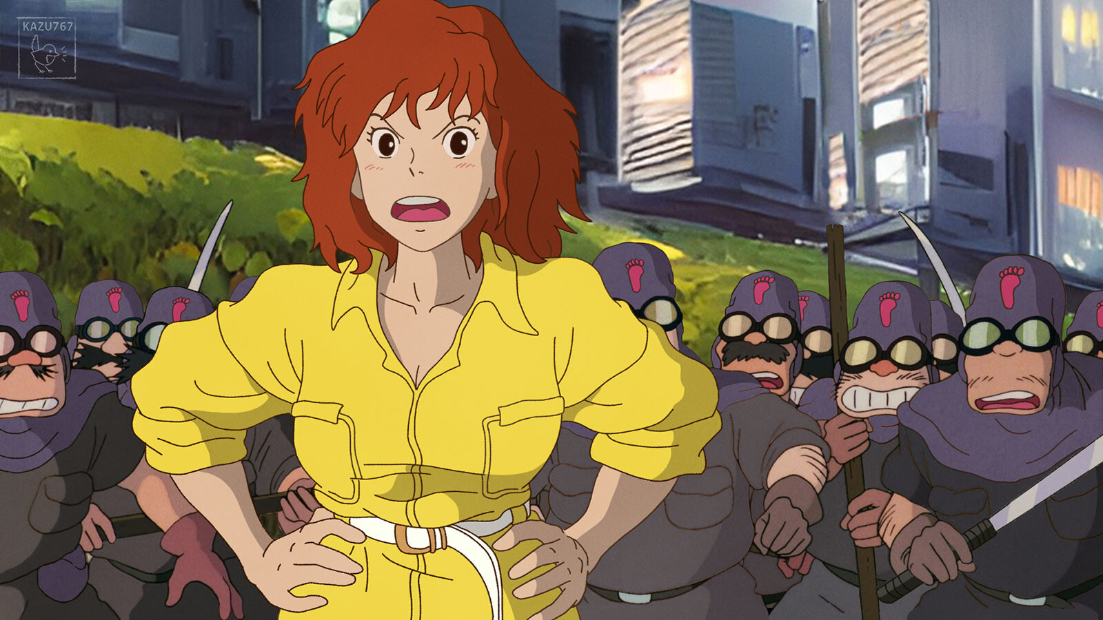 ArtStation - April O'neil Ghibli 01