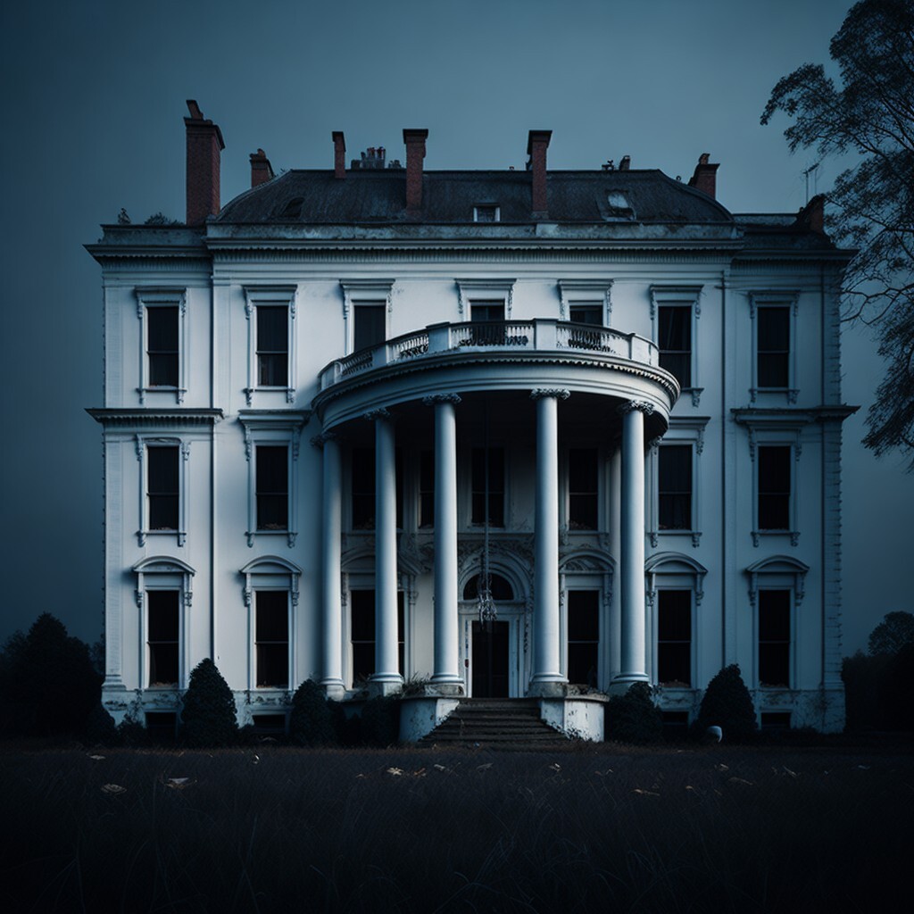 Artstation - Abandoned White House - Washington D.C