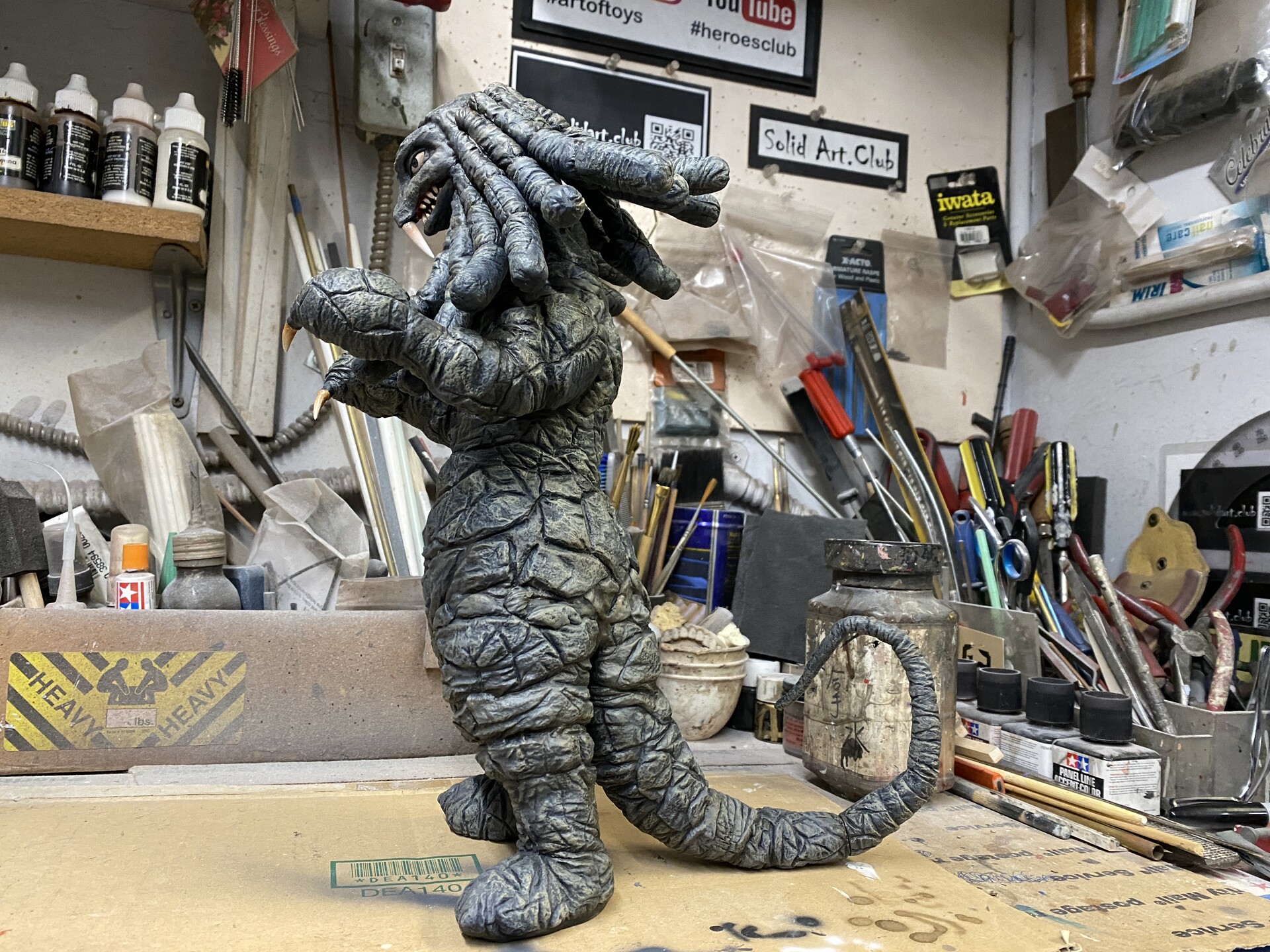 ArtStation - Ultra Kaiju Danger Art Statue 古代怪獣ダンガー