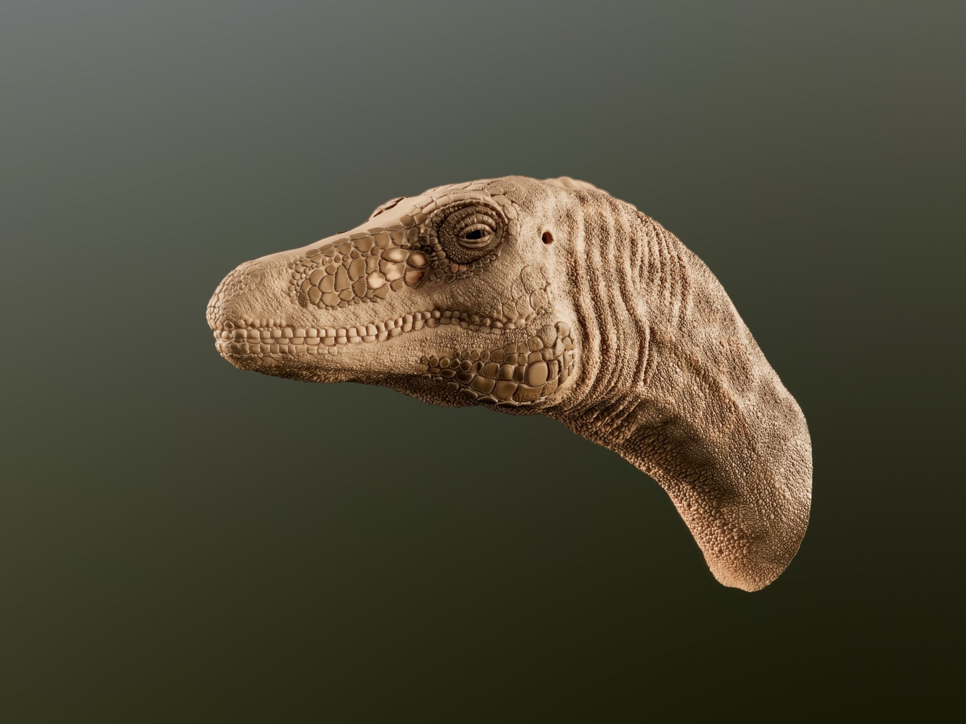 ArtStation - Dinosaur Head