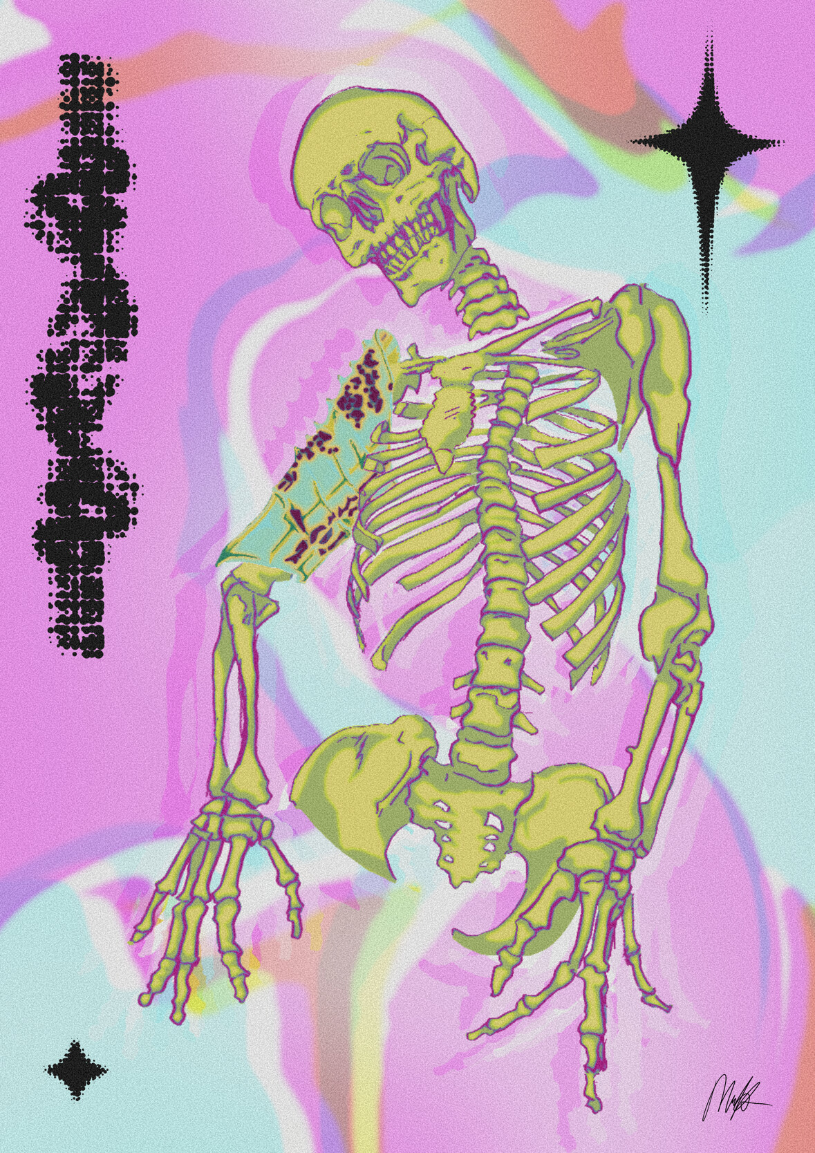 ArtStation - funky skeleton