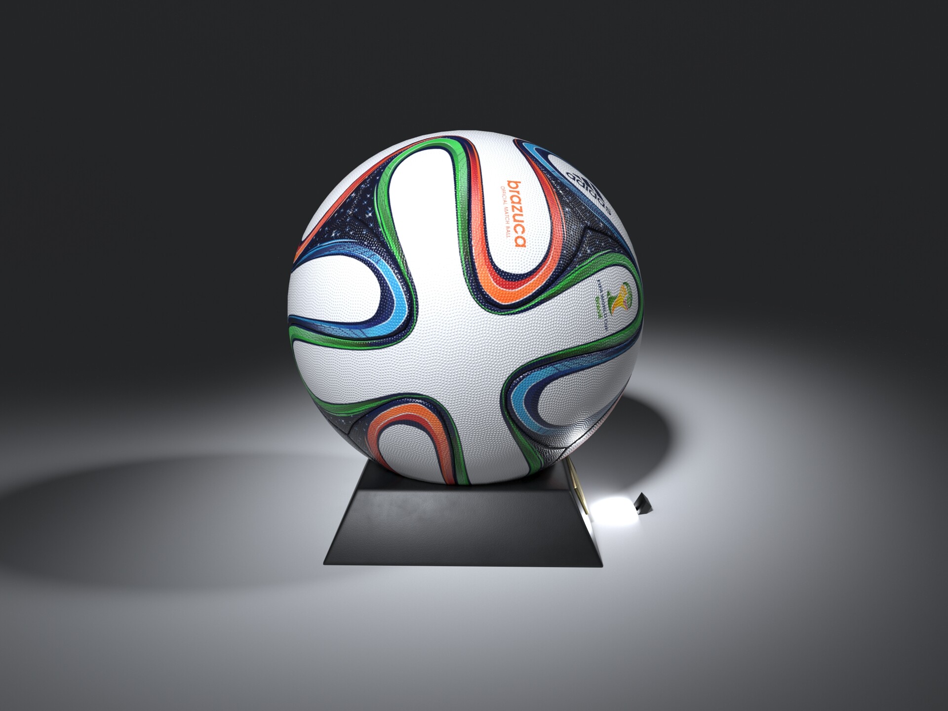 ArtStation - Football Ball Brazuca FIFA World Cup 2014