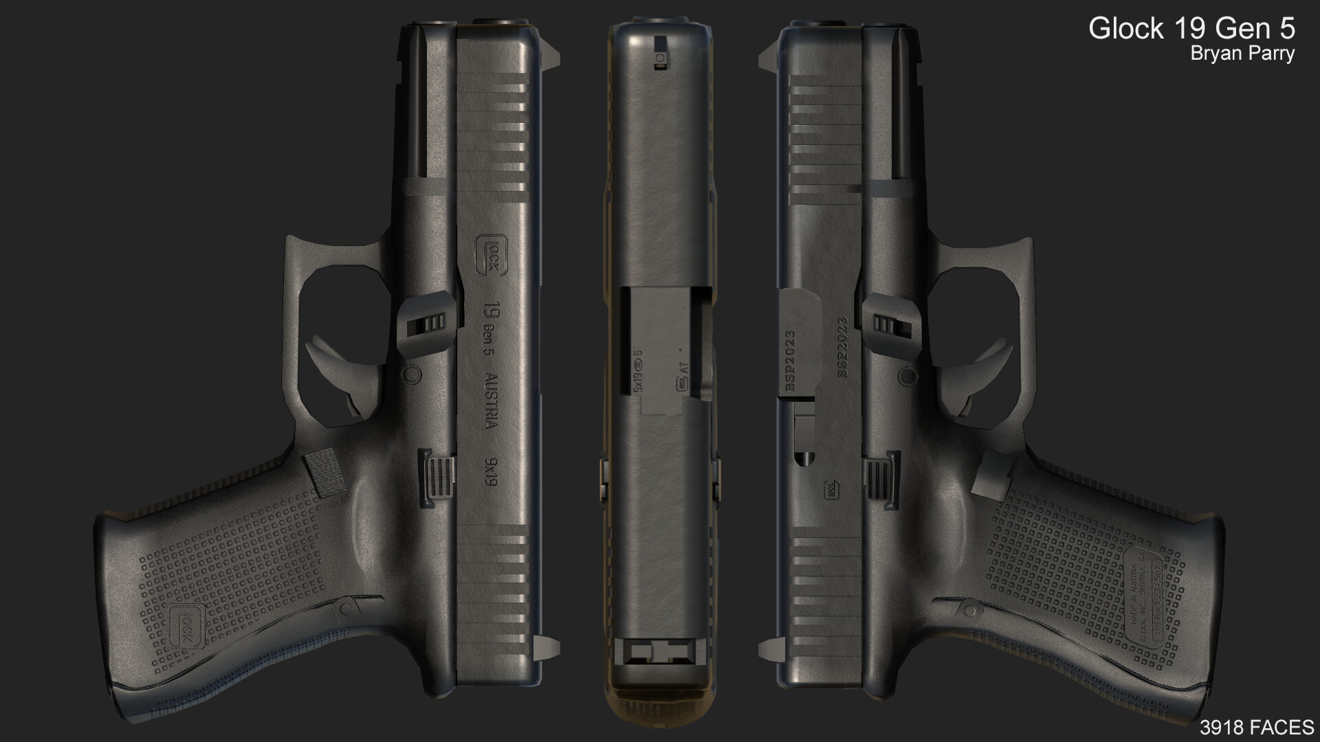 Bryan Parry Glock 19 Gen 5 Game Ready bryan-parry-glock-19-gen-5-game-ready