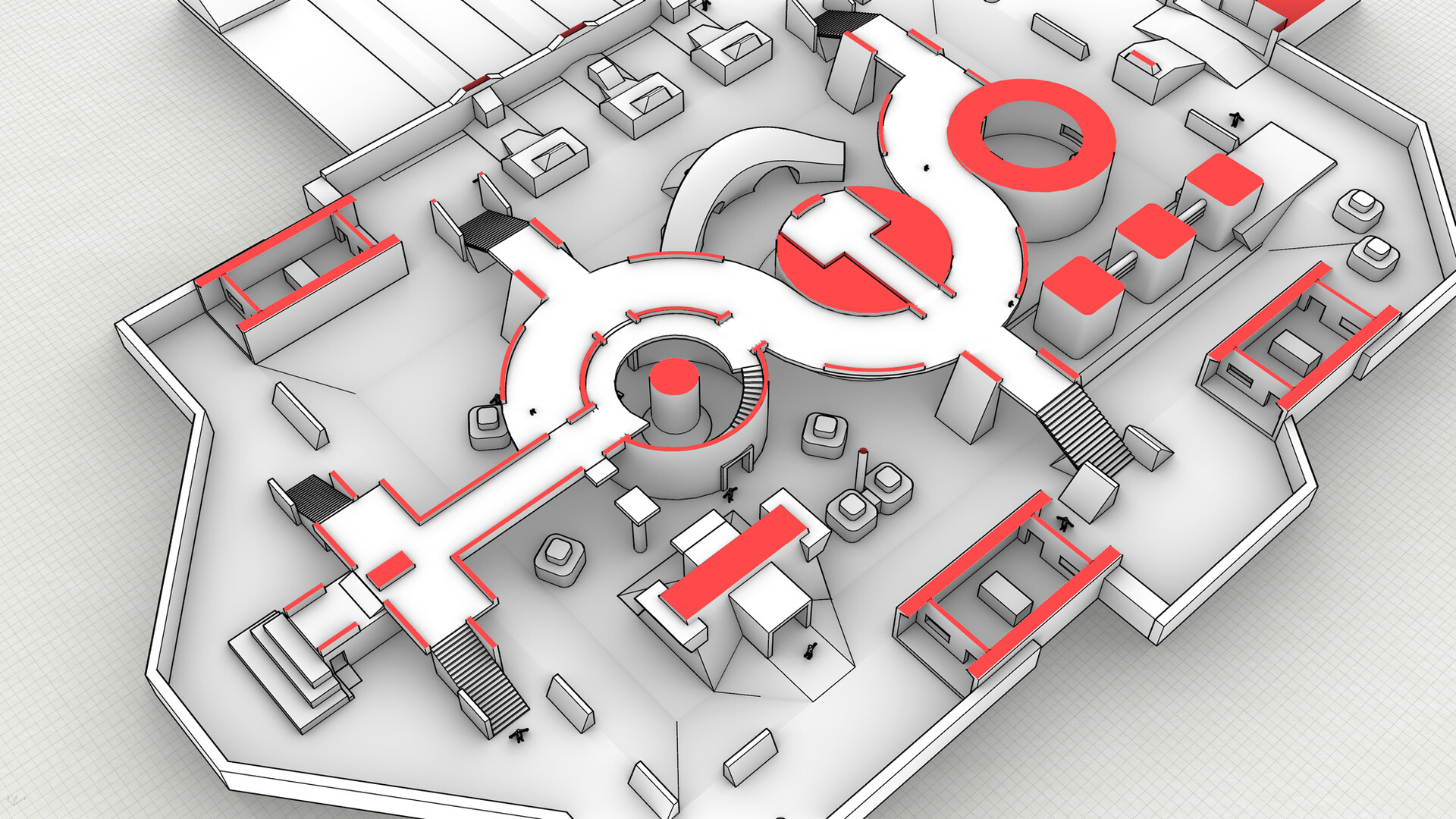 Three view. Левел дизайнер. Level Combat Design. City Level Design. Level Design Indoor.