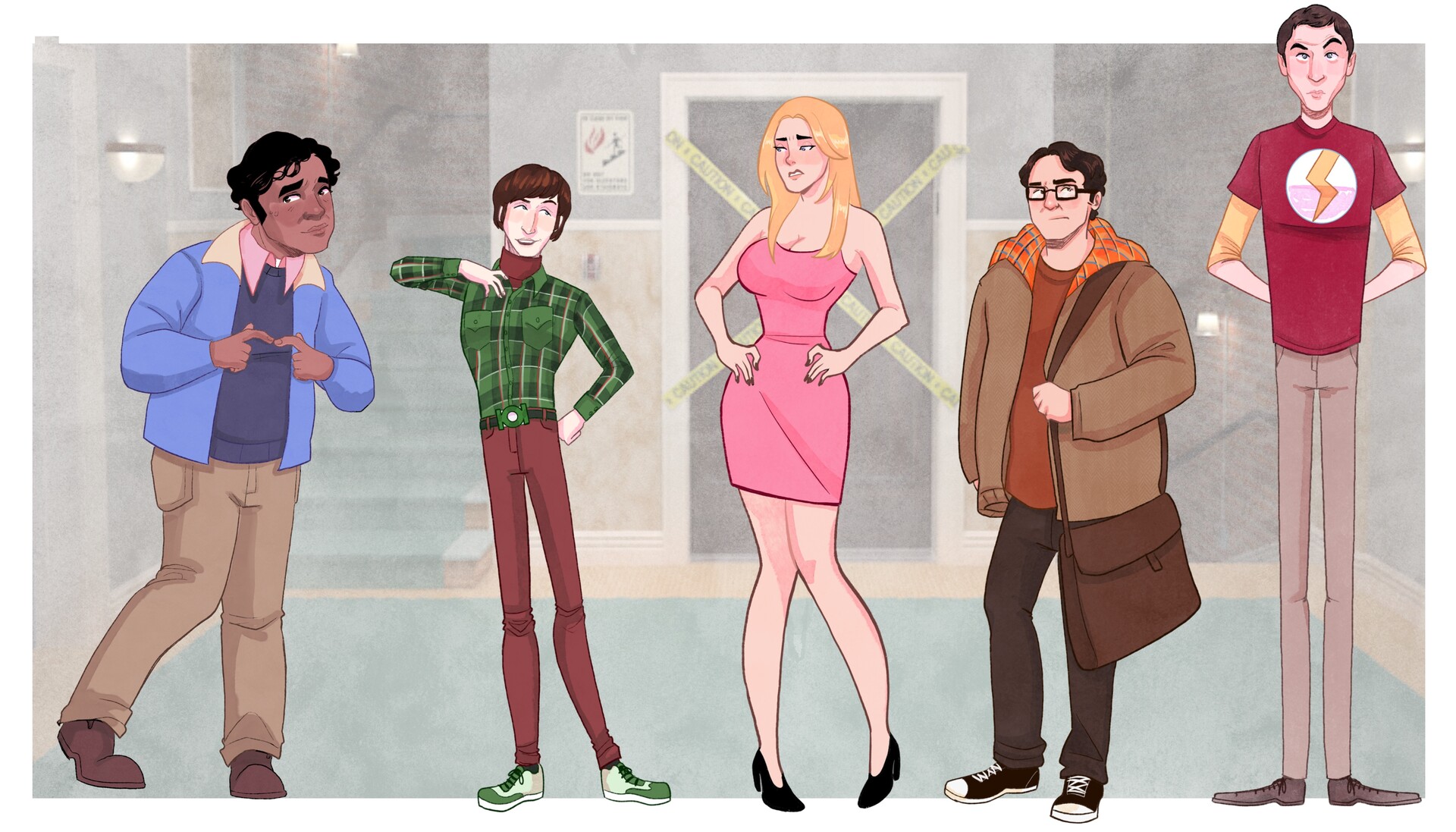 ArtStation - Big Bang Theory