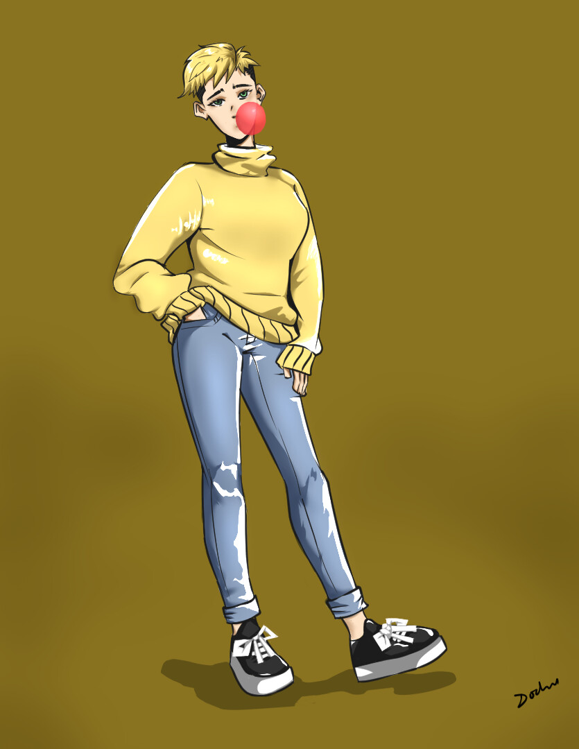 ArtStation Hitch character