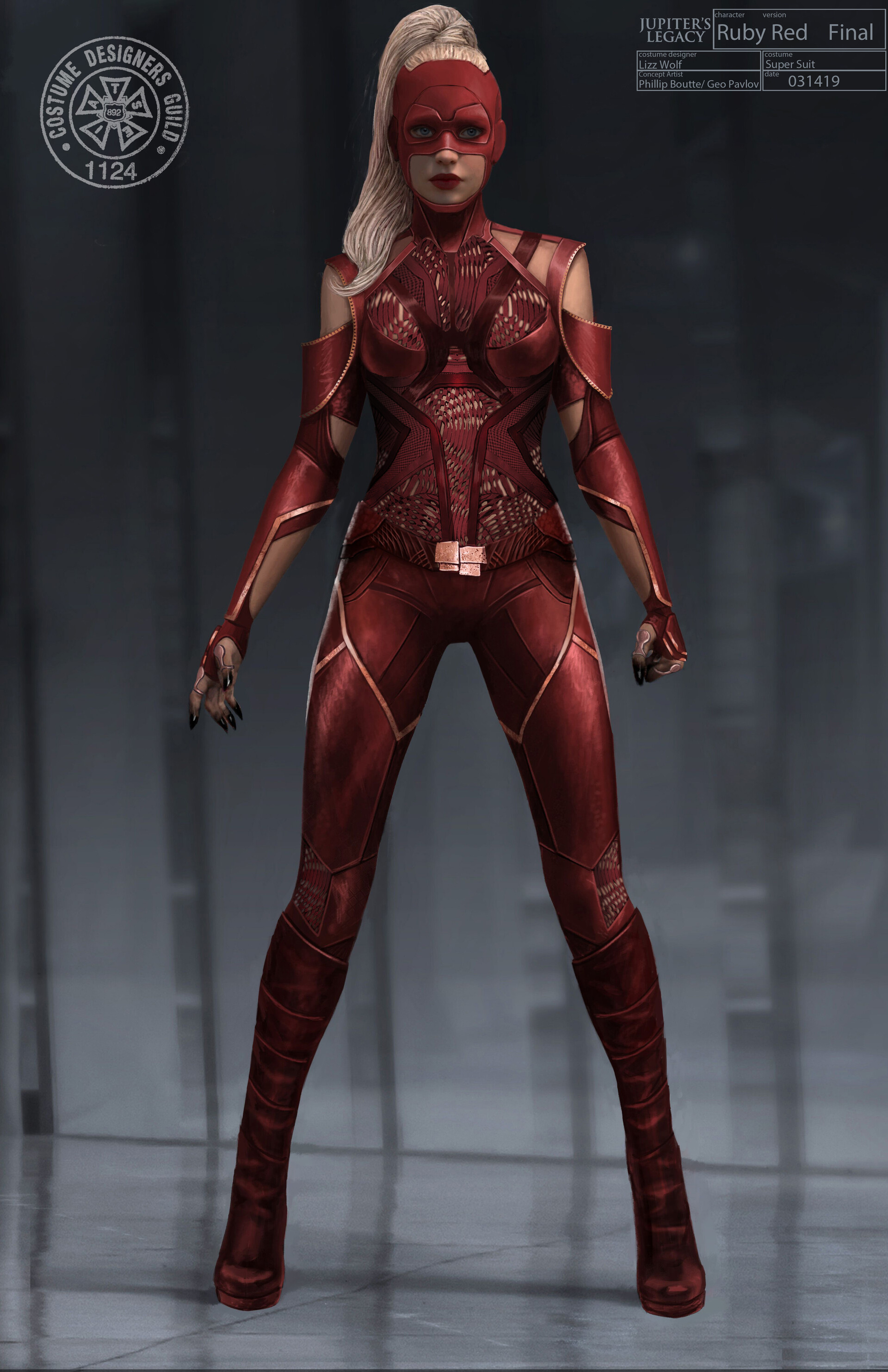 ArtStation - Jupiter's Legacy: Ruby Red