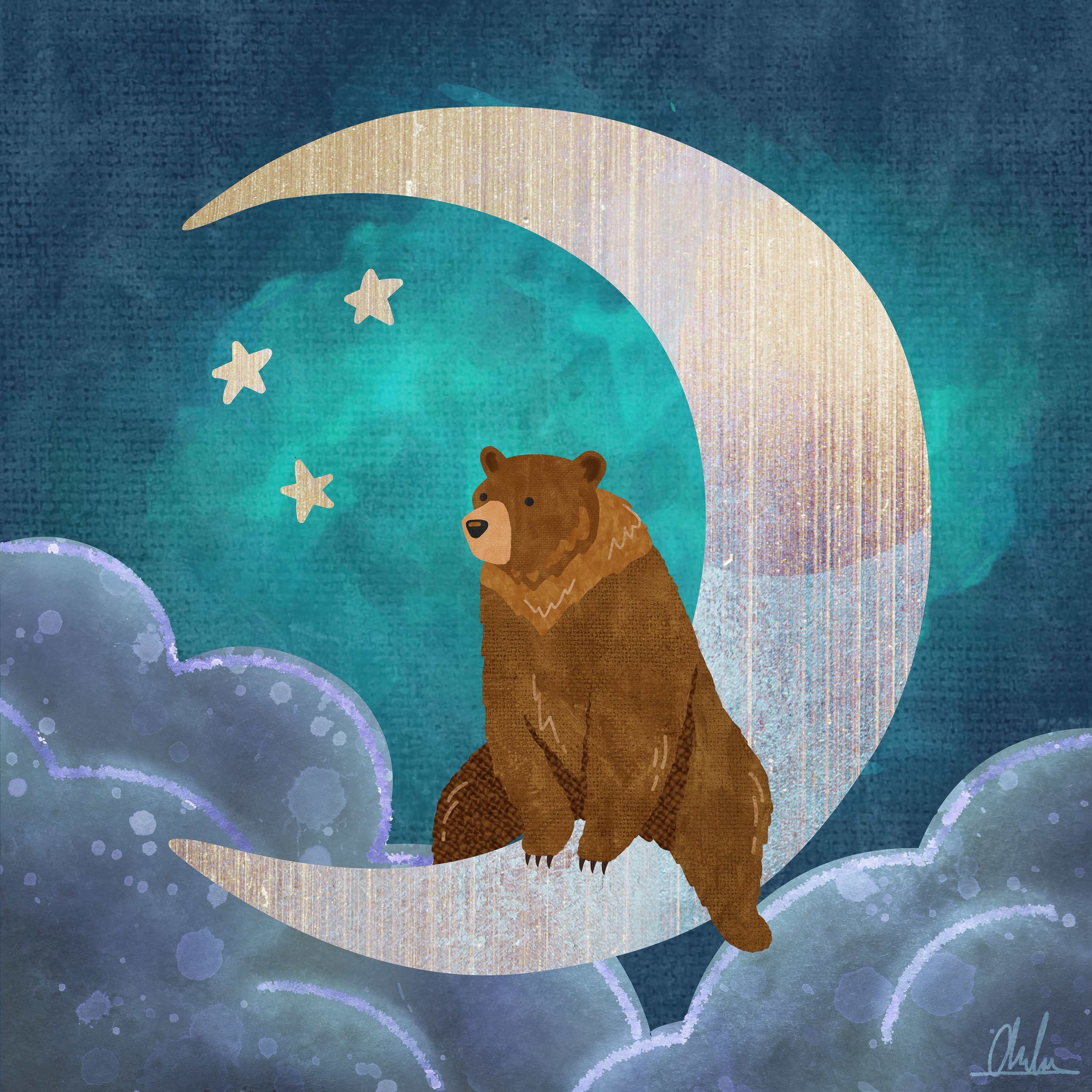 Bear on the Moon