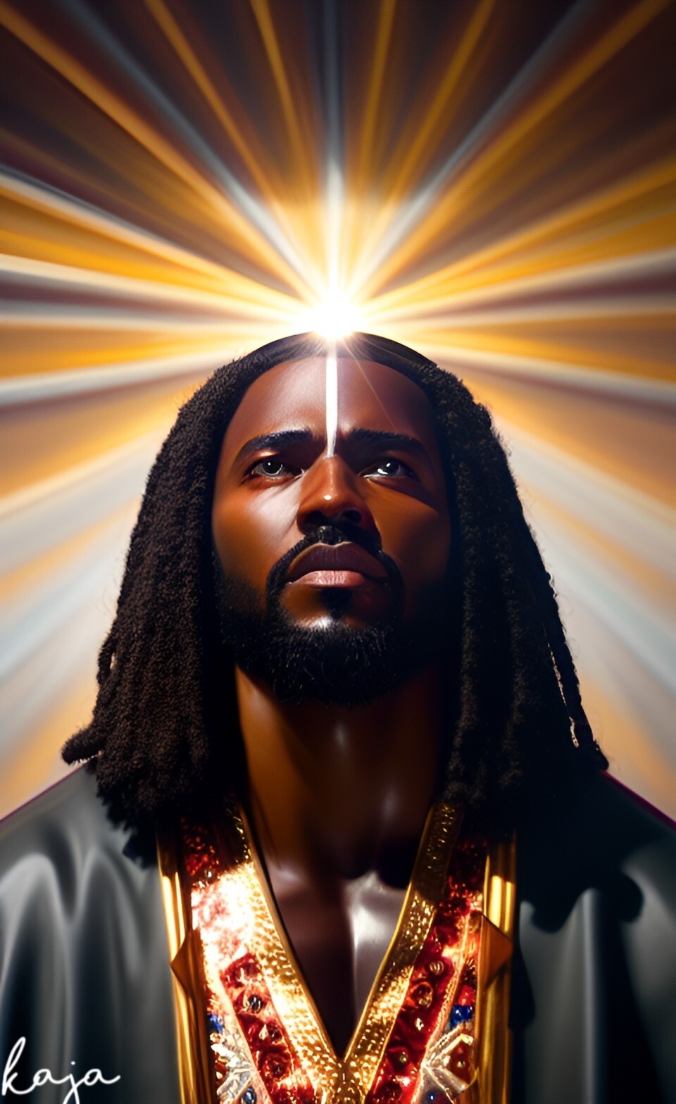 ArtStation - Black American Jesus
