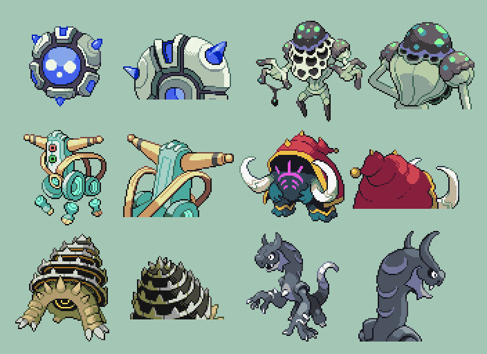 Fakemon Sprites