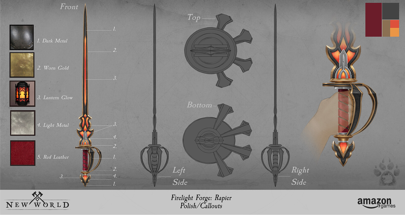 Firelight Forge Rapier