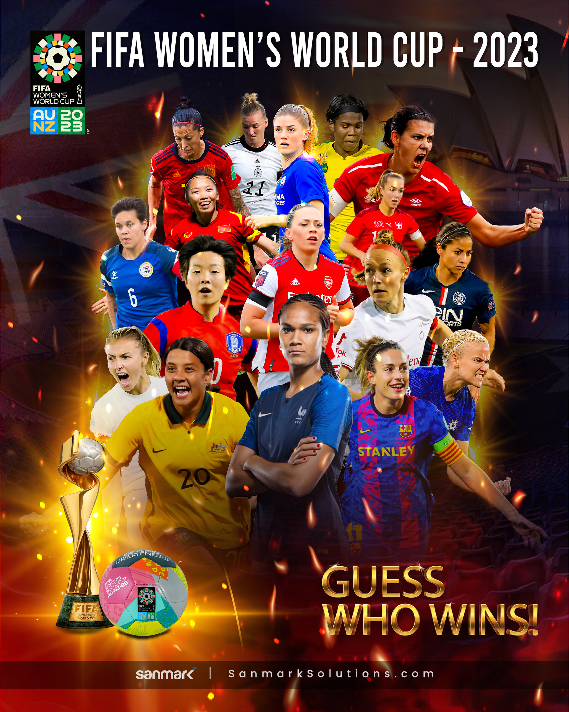 ArtStation Fifa Womens Worldcup post 2023
