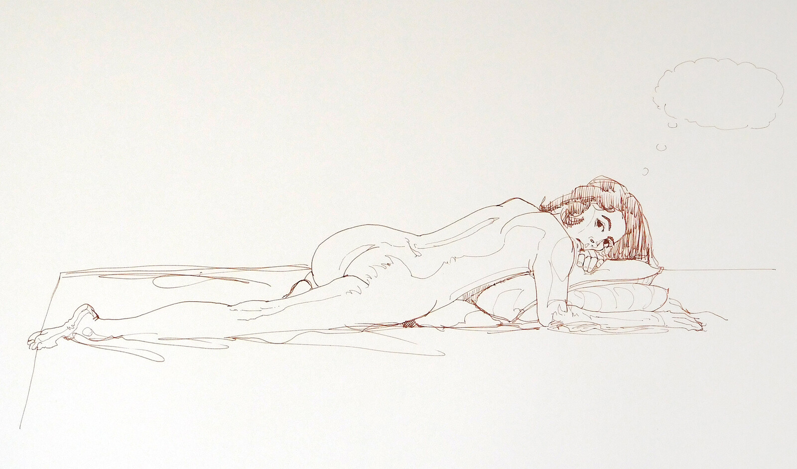 Life drawing Mars 23 : Chloé