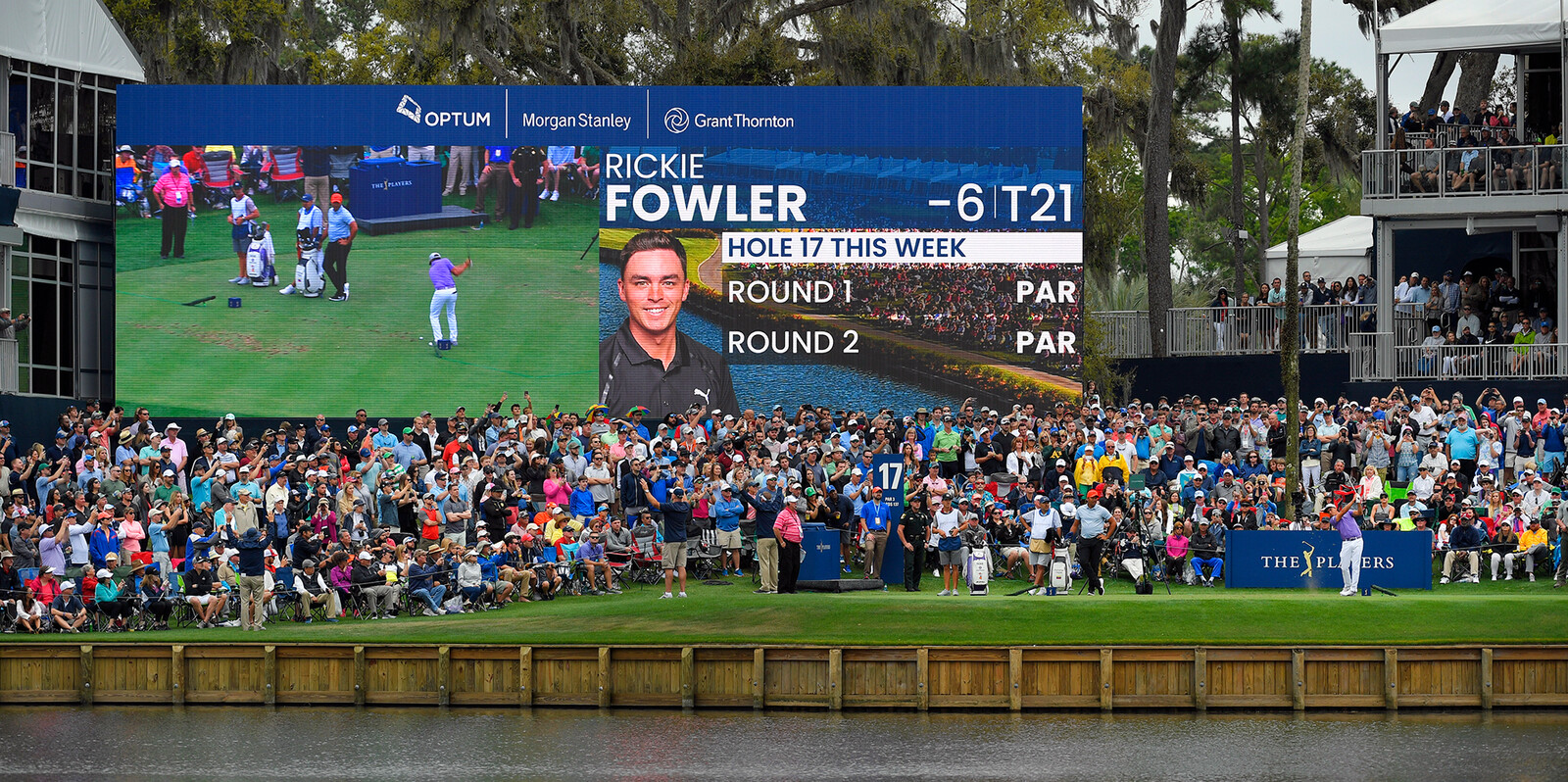 PGA The PLAYERS Golf Tournament - Hole 17 Production, Photo by SMT