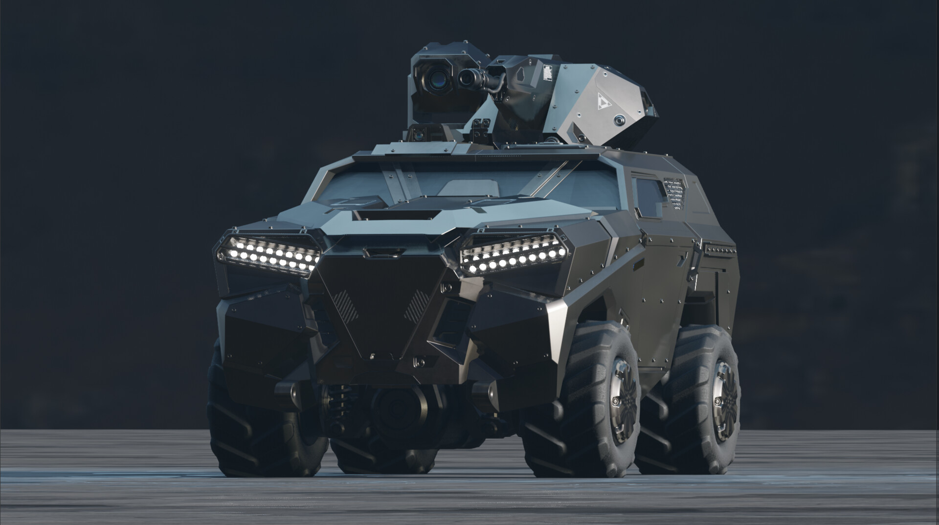 Artstation - Military Car