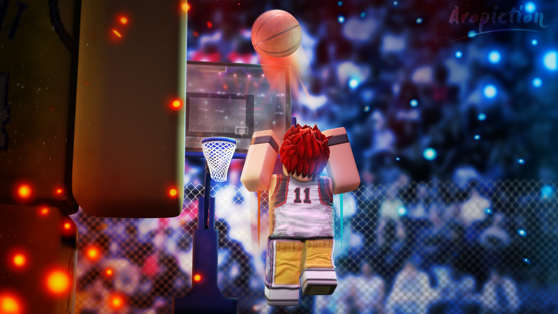 Artstation gfx roblox basketball 2021 art 