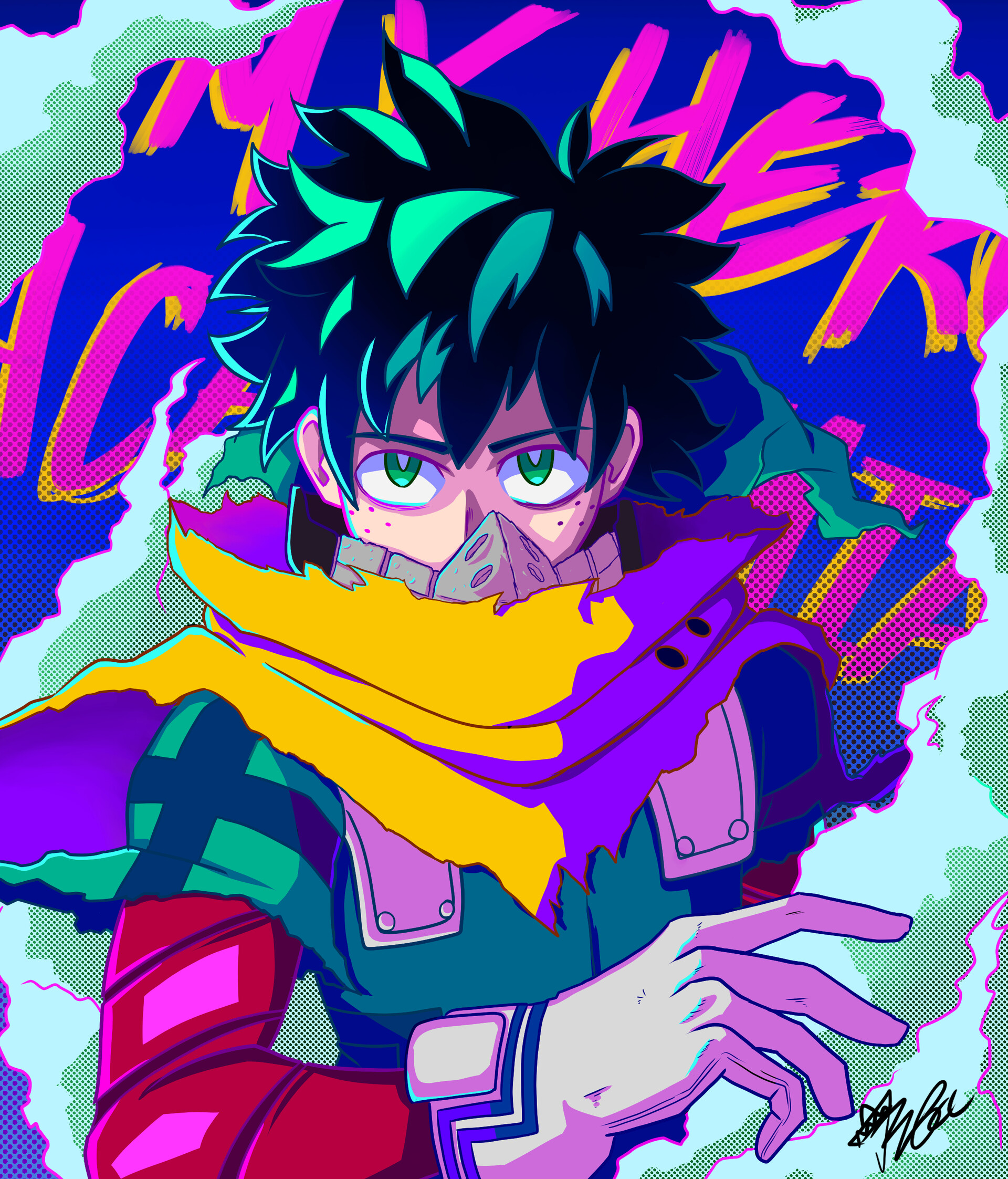 ArtStation - Deku Fan Art