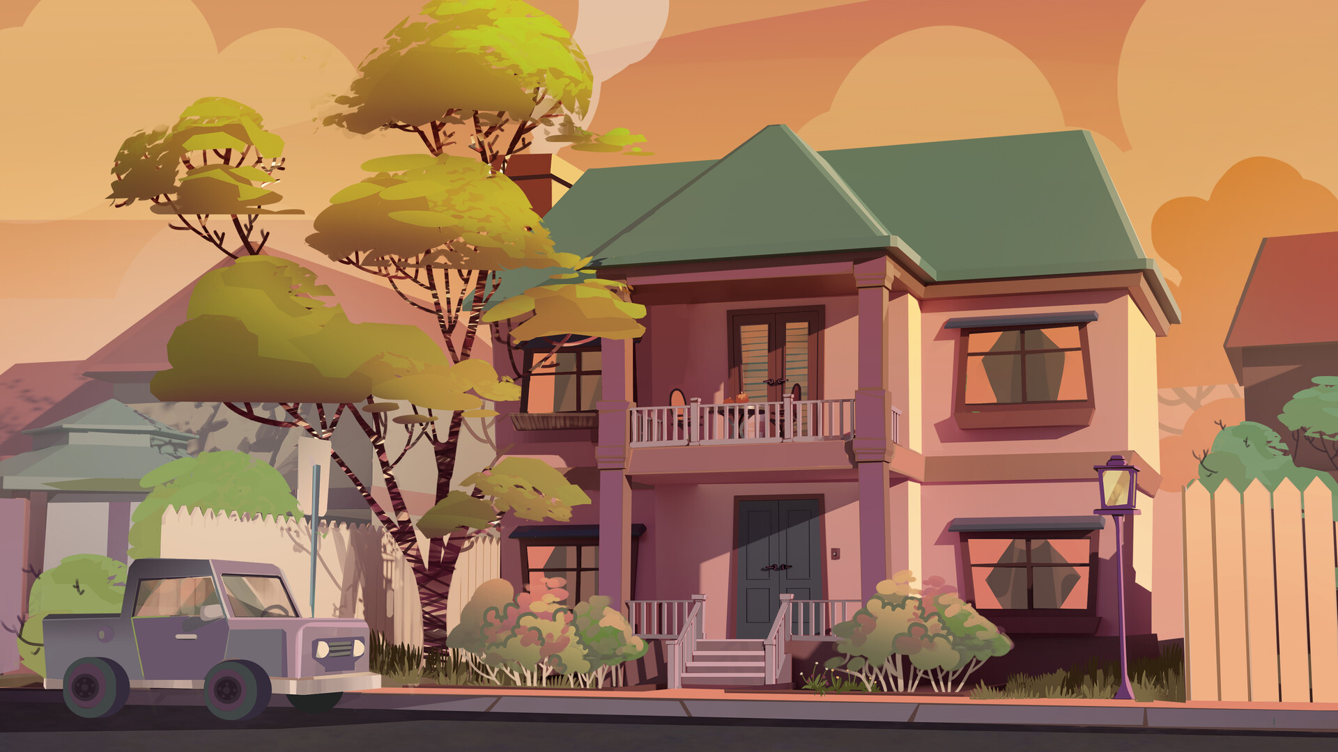 ArtStation Class Clown House