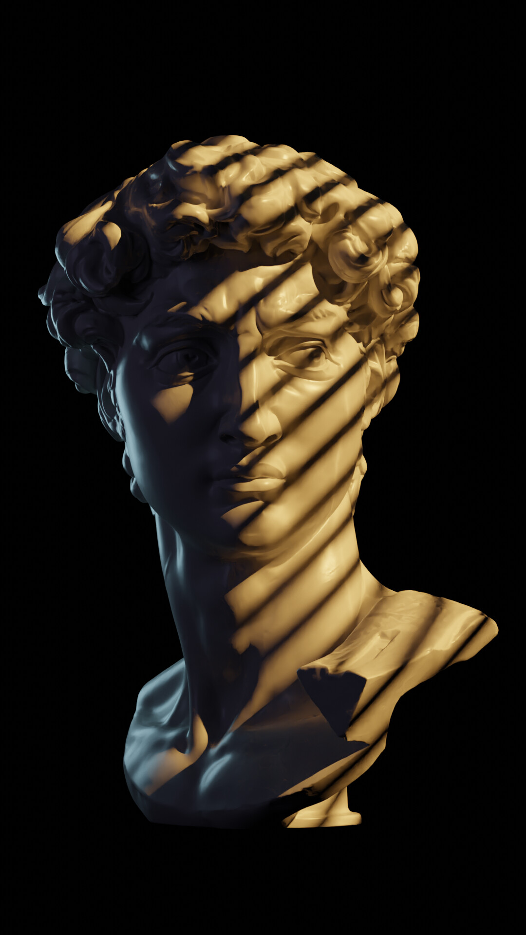 ArtStation Statue of David Lighting Work
