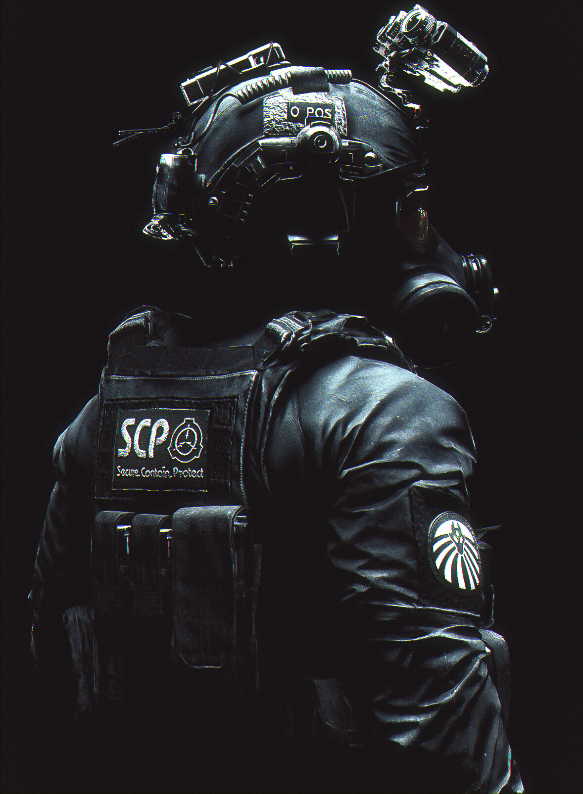 ArtStation - SCP  MTF Mobile Task Force Logo