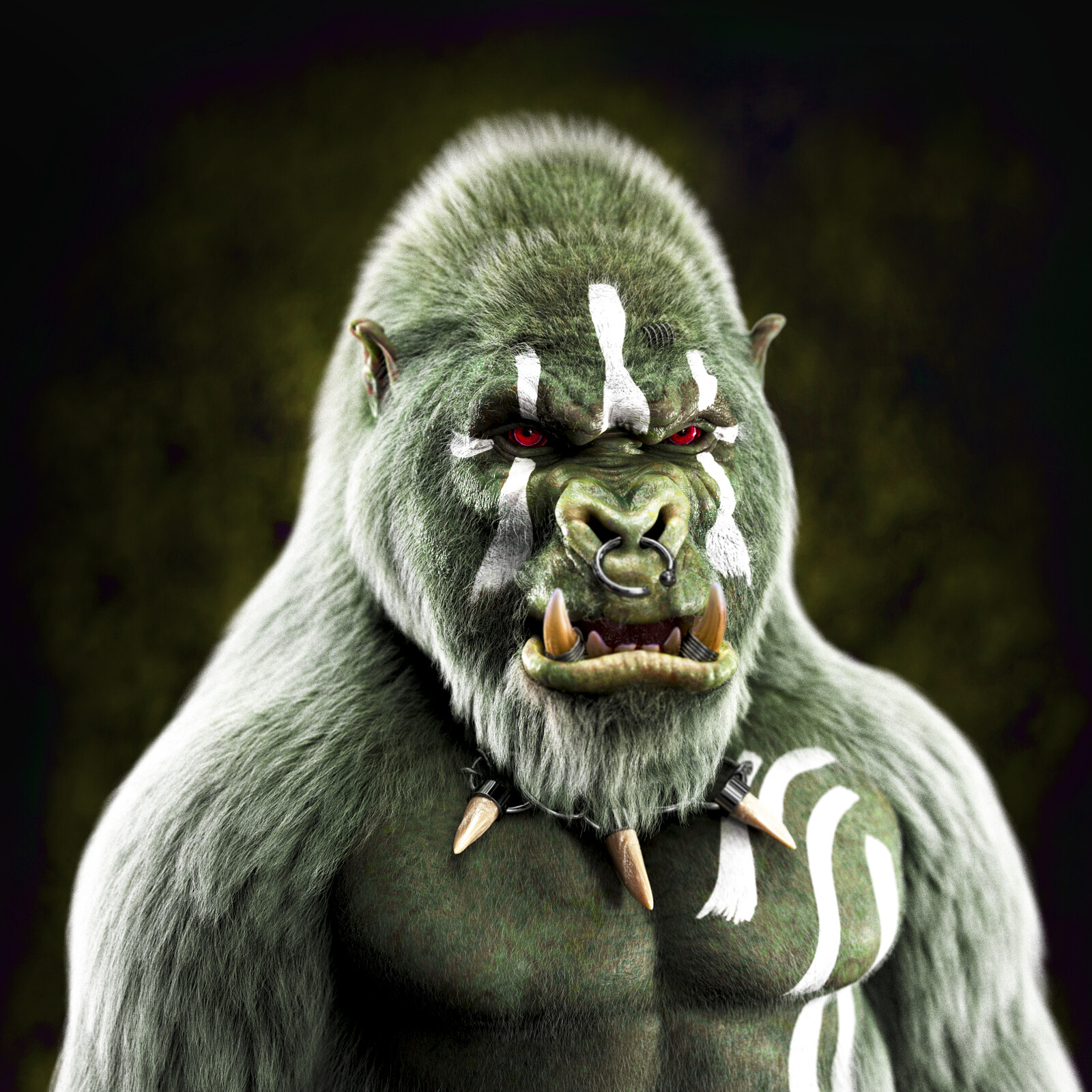 9 Gorilla characters