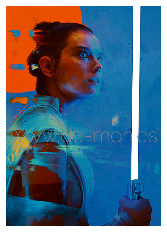 ArtStation - Rey Skywalker - Fan art