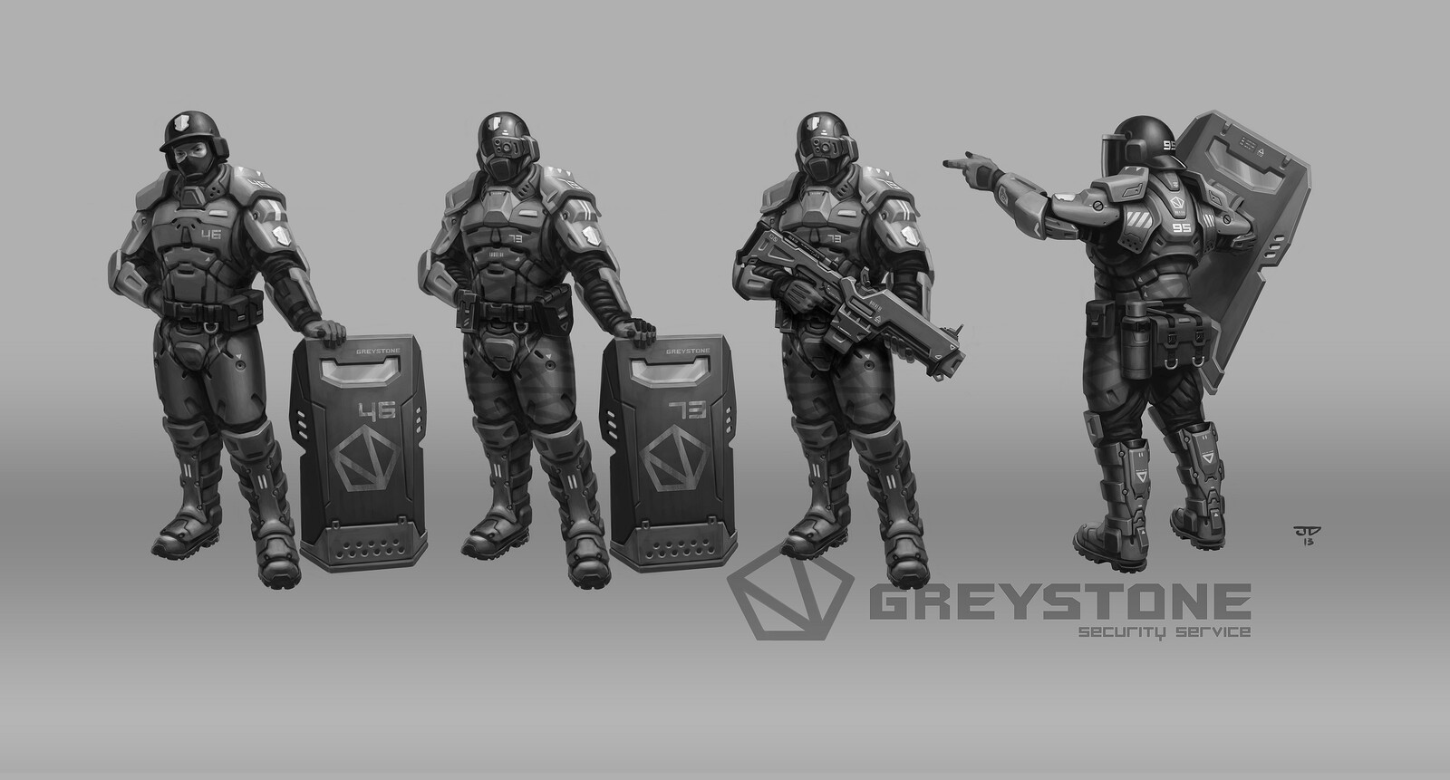 Greystone - characters