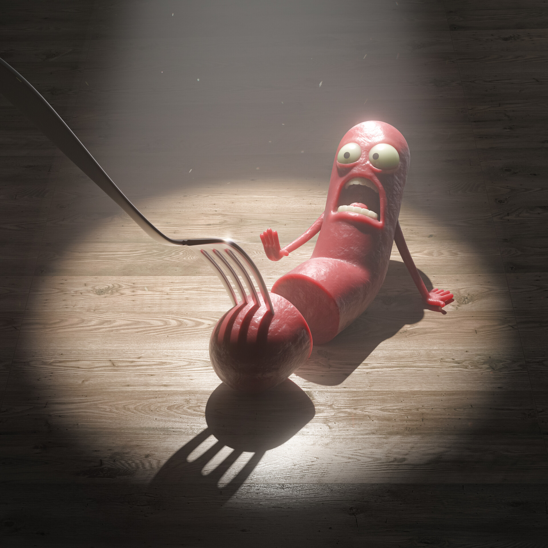 ArtStation Sausage horror