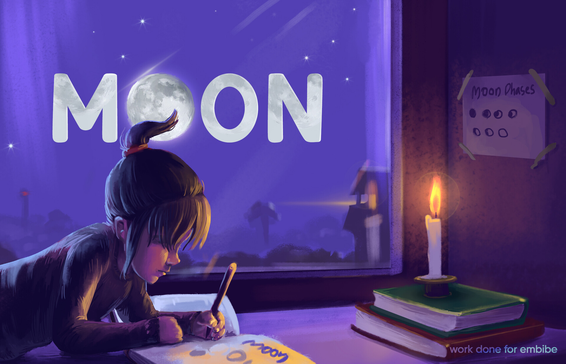 Artstation Book Cover Illustration