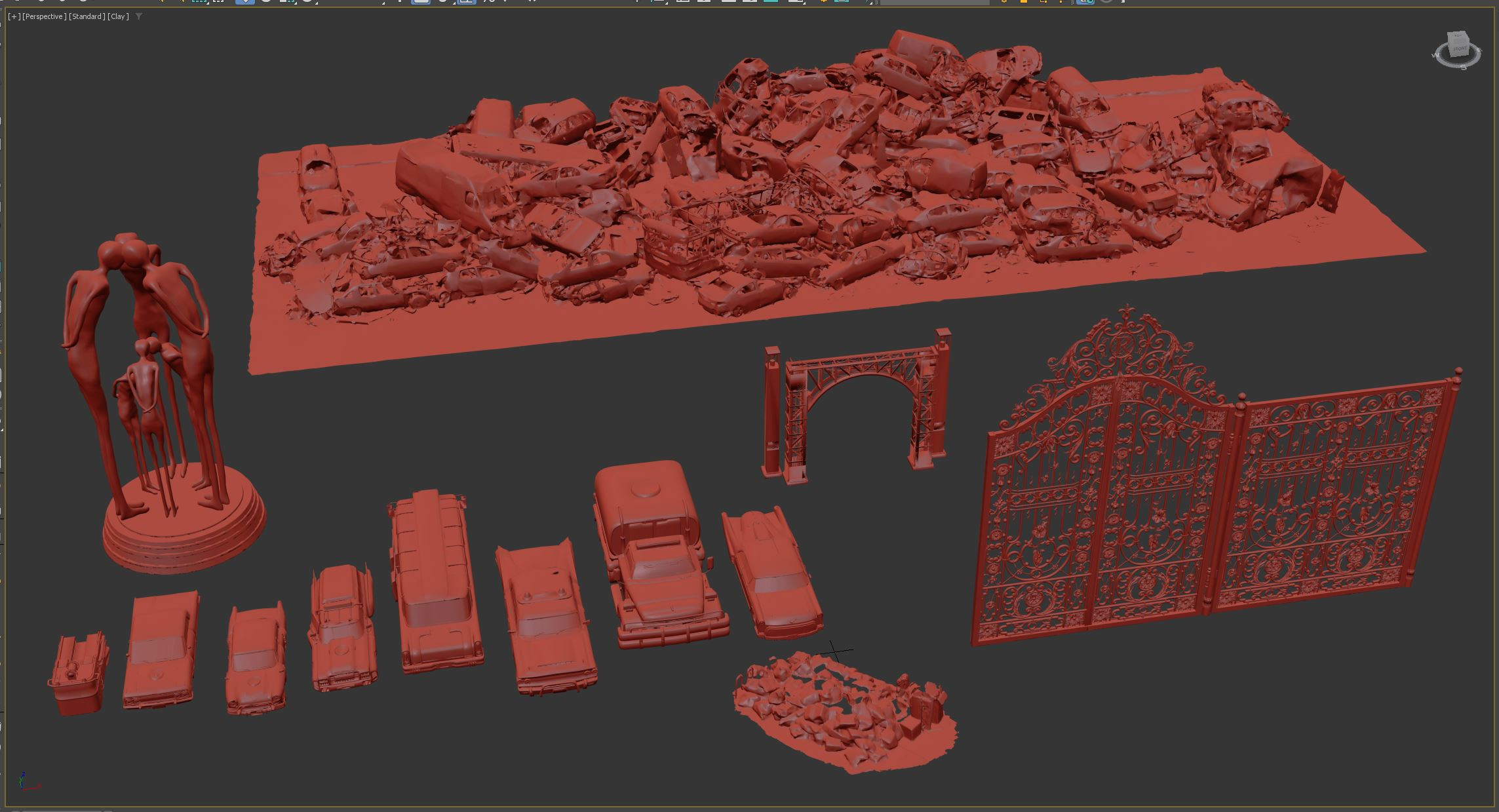 Custom 3d models what was import in UE