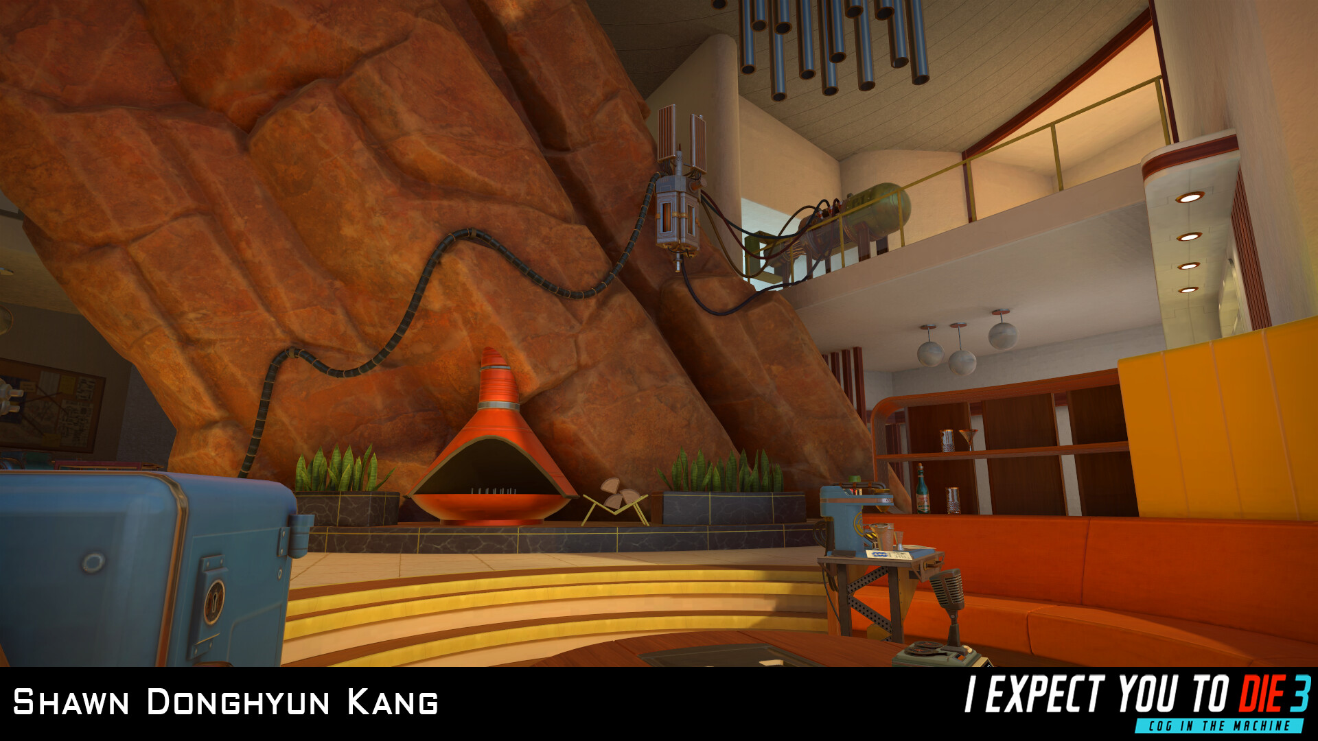 ArtStation Operation: House Call I Expect You to Die Cog