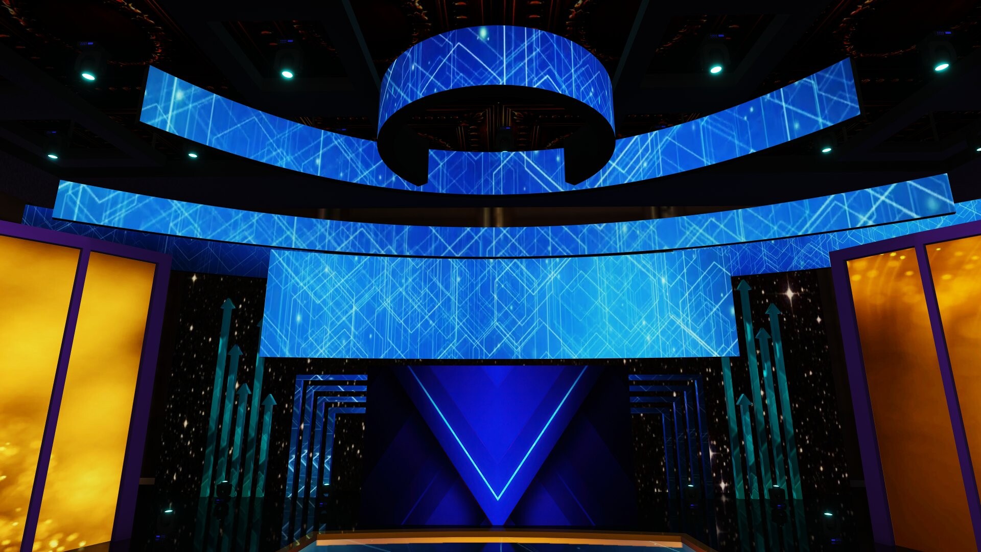 Simple Game Show Set