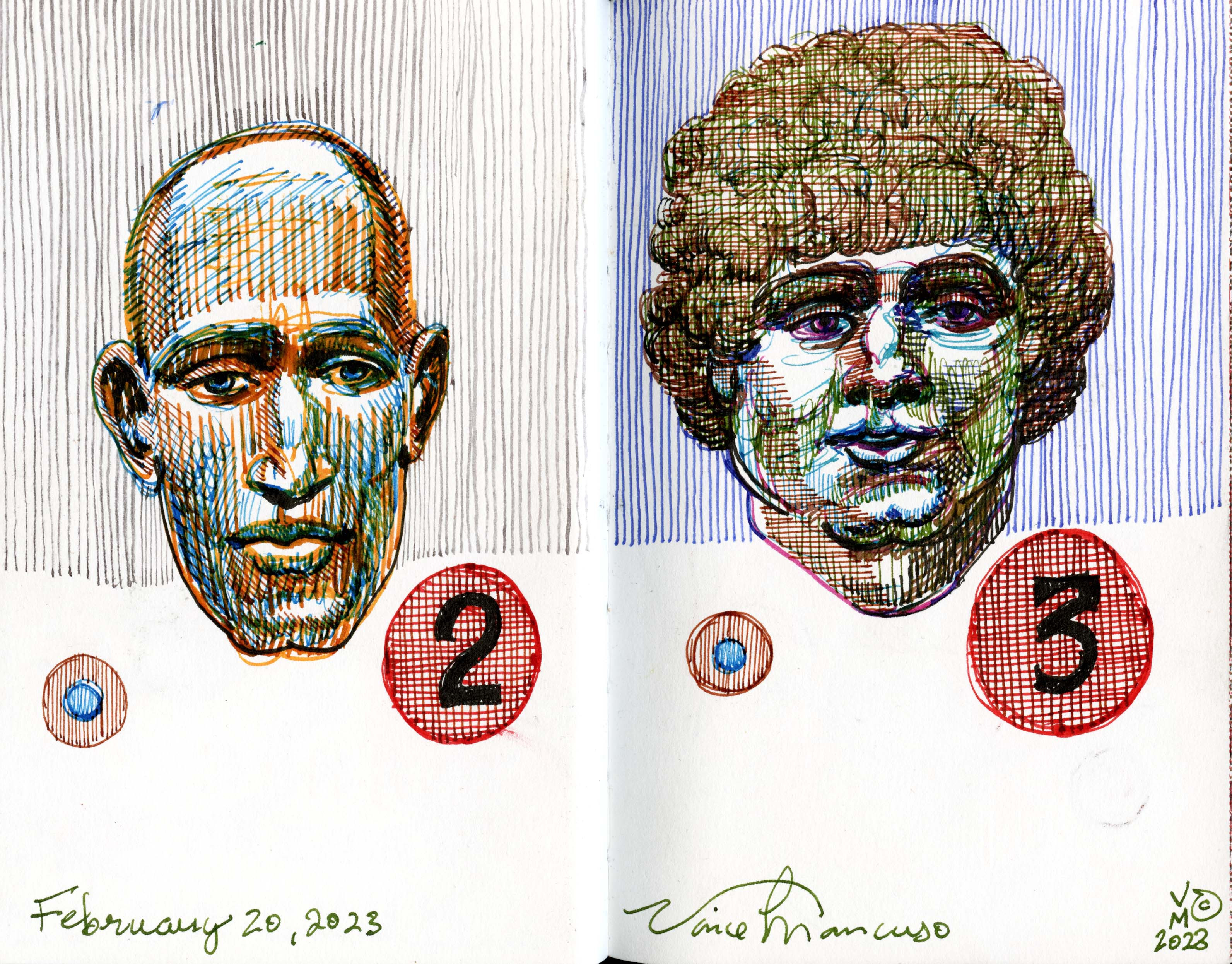 FEBUARY 20,2023, FACE to FACE, Size is 6X9 inches.