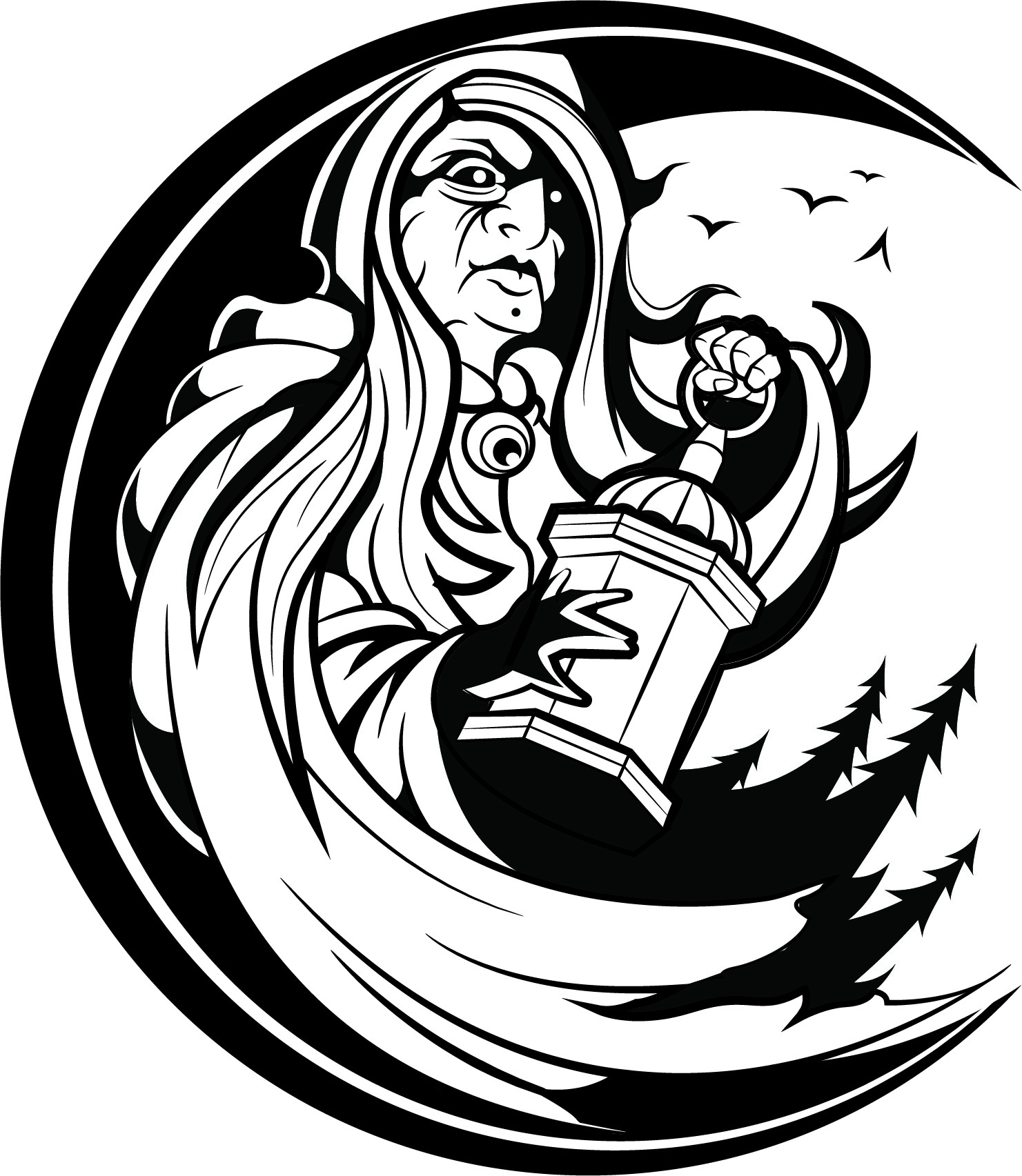 ArtStation The Crone