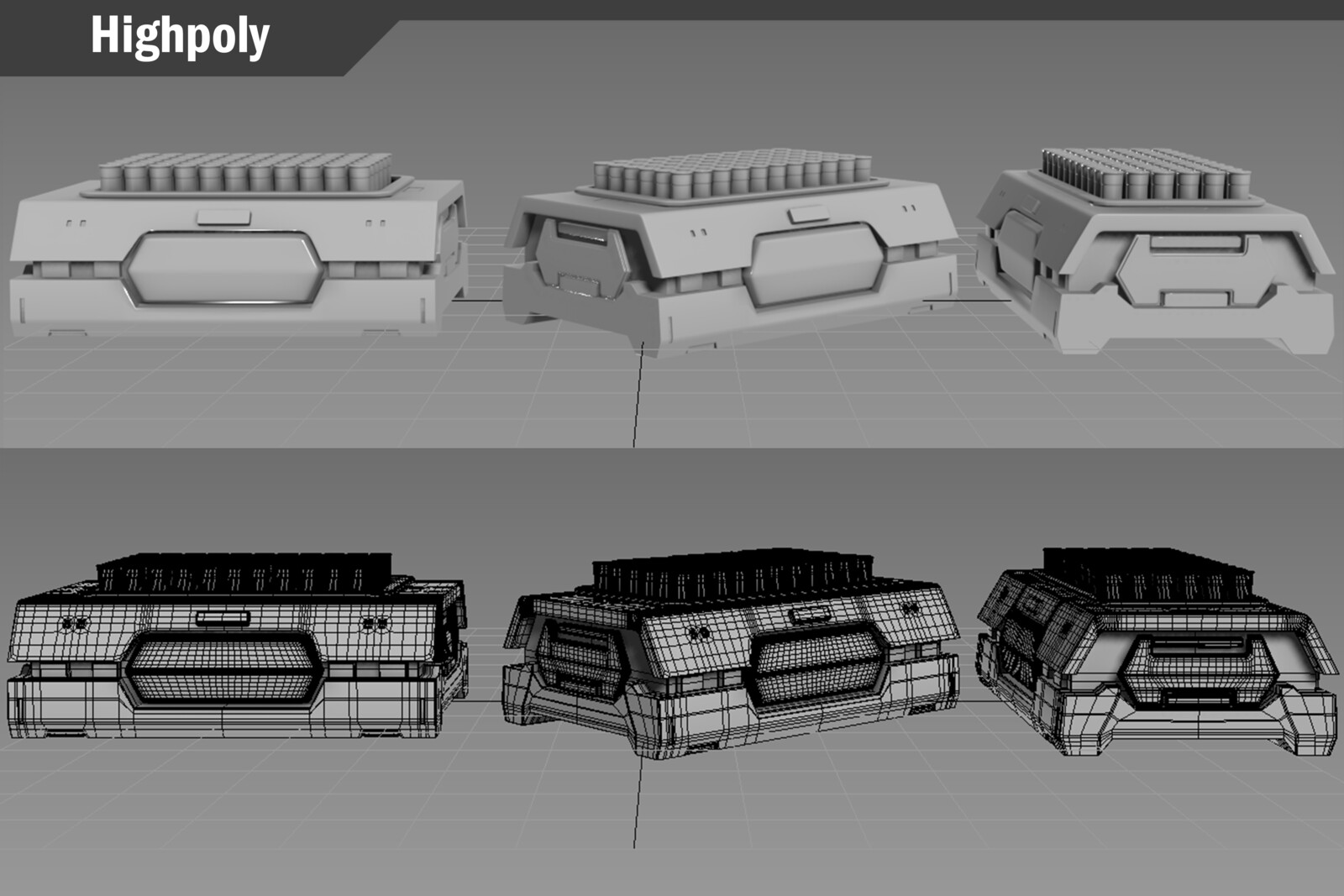 High Poly Model