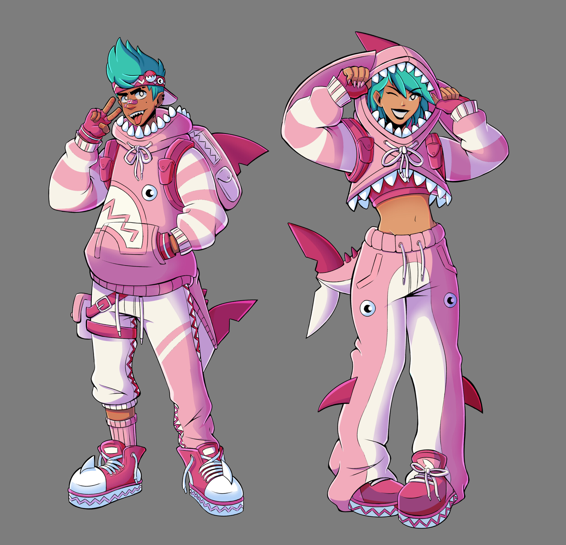 ArtStation - Fortnite Fan Concept - Streetwear Comfy & Cozy Chomps