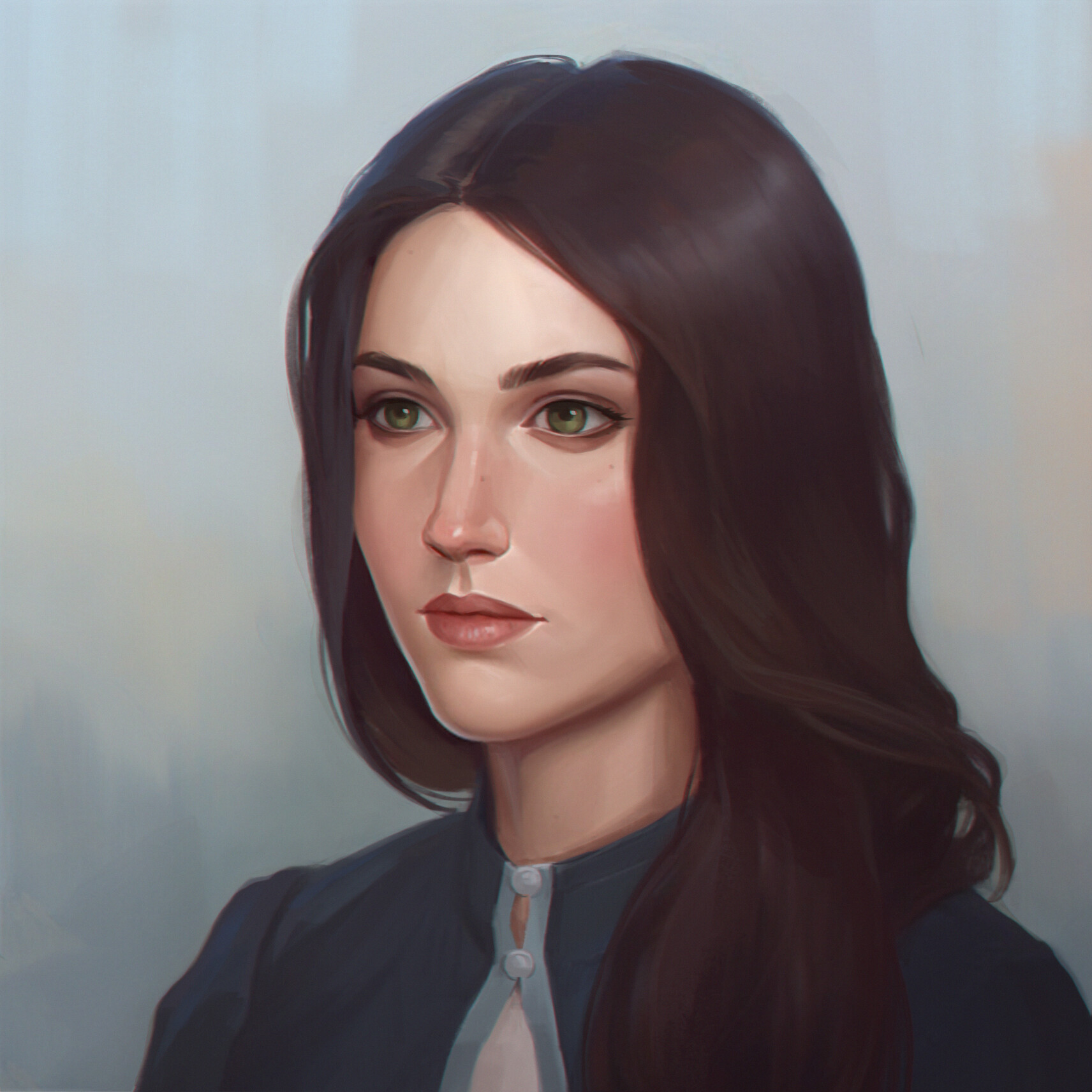 ArtStation - Young witch portrait