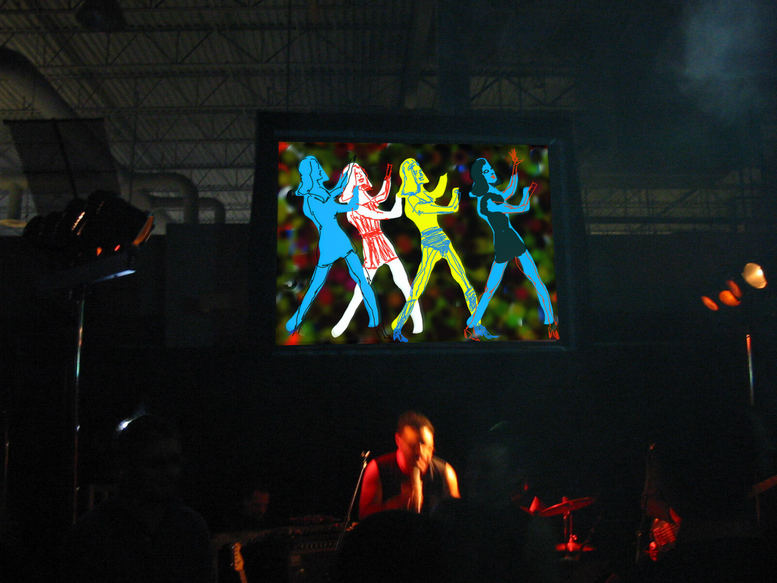 2002, Multi media performance for Bell WORLD.